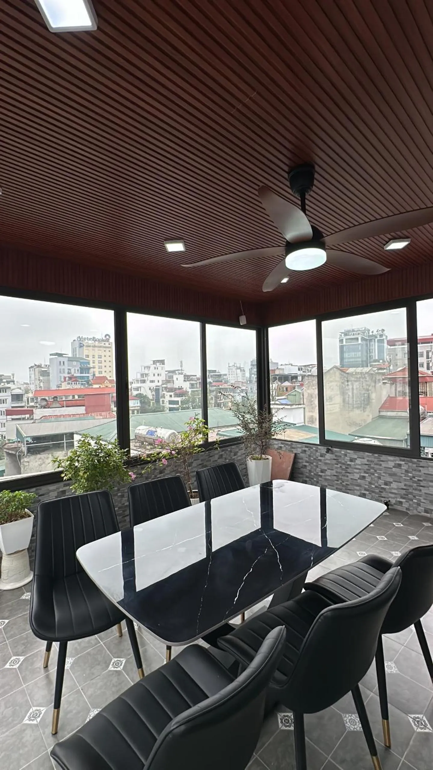 Balcony/Terrace in Homestay-kim mã -giang văn minh