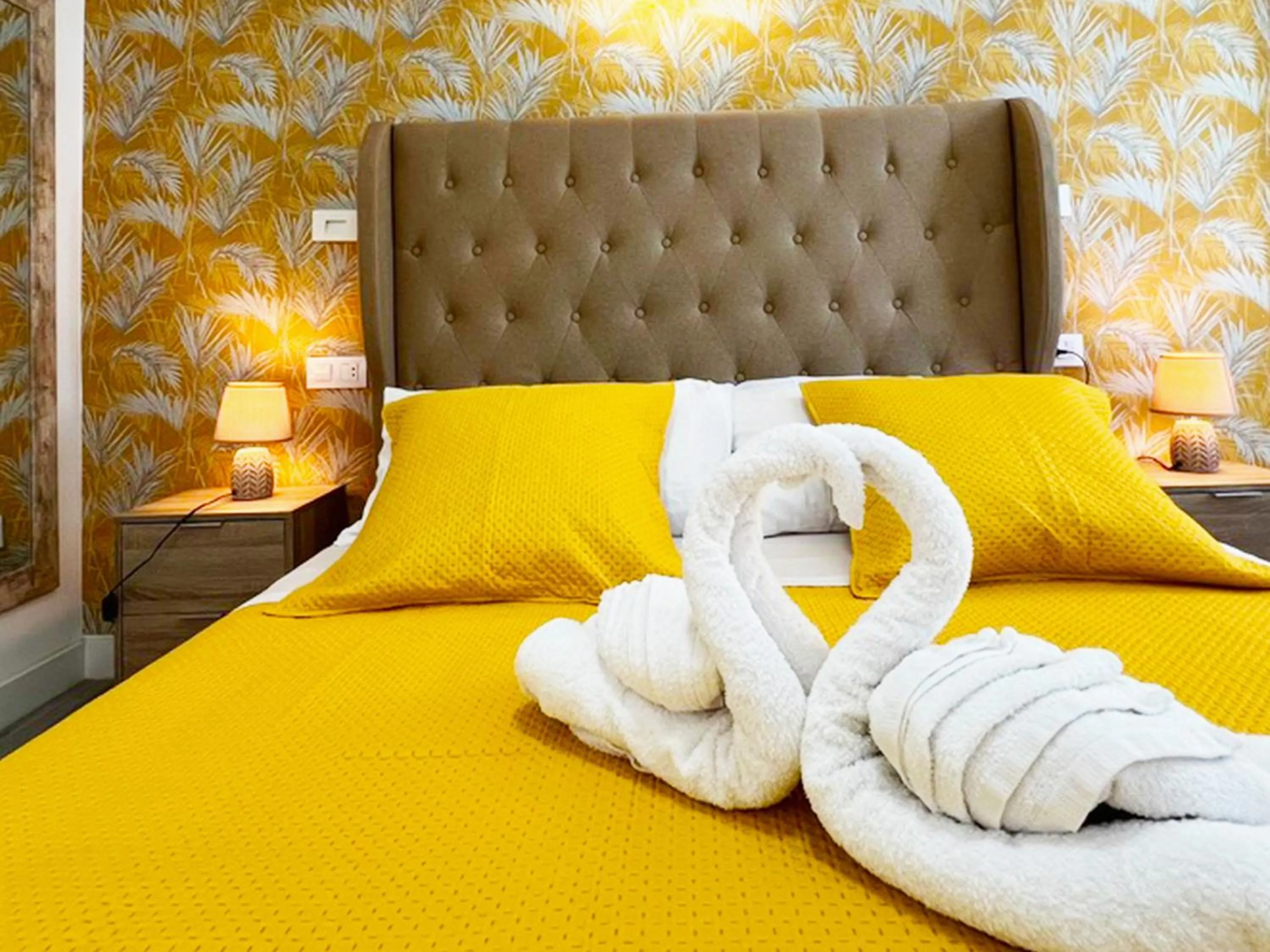Bed in Apartamento Frente Mar, Playa de Las Americas