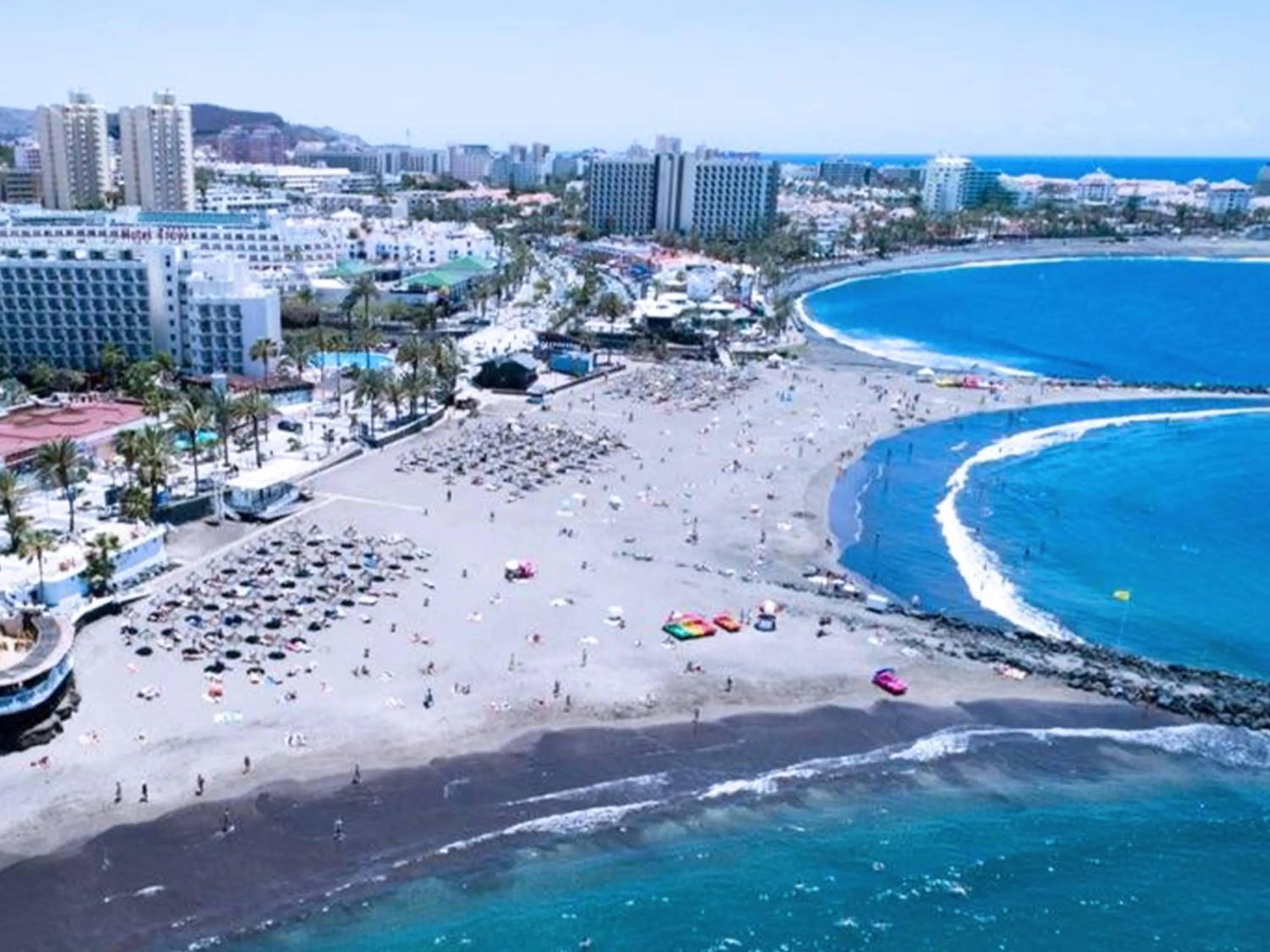 Beach in Apartamento Frente Mar, Playa de Las Americas