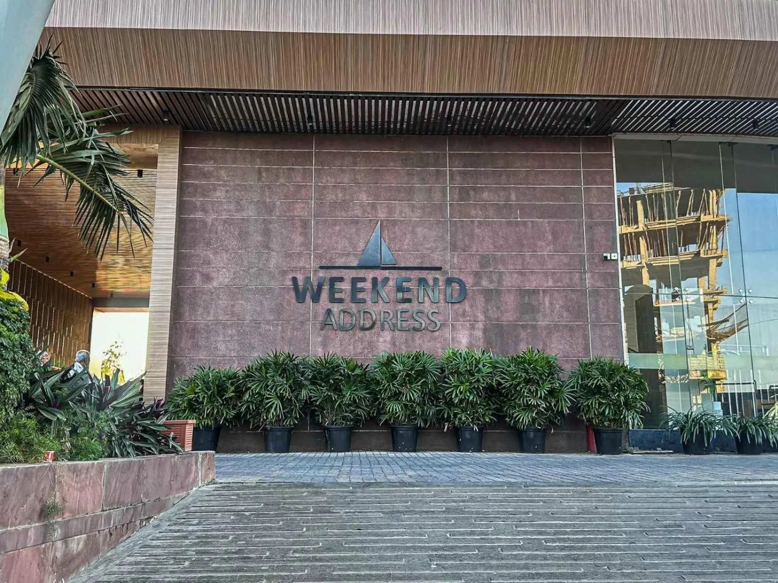 Street view in Ambition studio apartment at weekend address