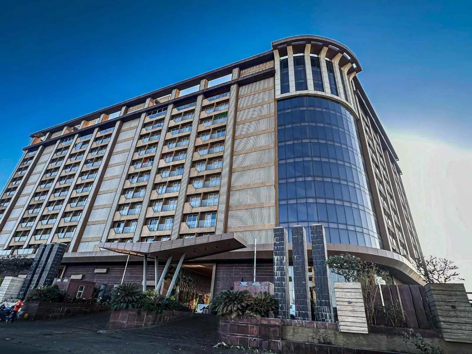 Property building in Ambition studio apartment at weekend address