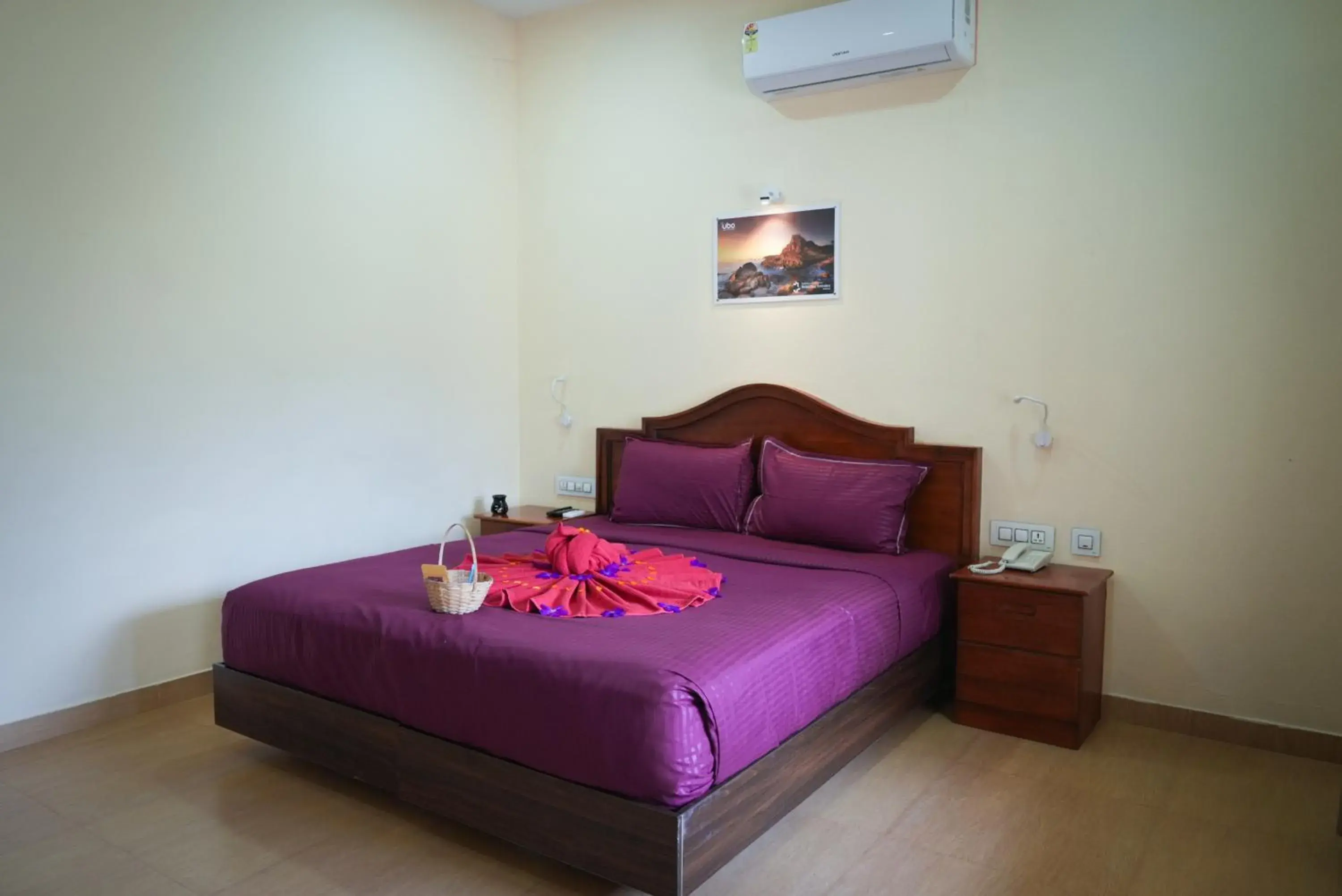 Bed in Ayurgem Ayurveda Yoga and Wellness Retreat Munnar Bed in Ayurgem Ayurveda Yoga and Wellness Retreat Munnar