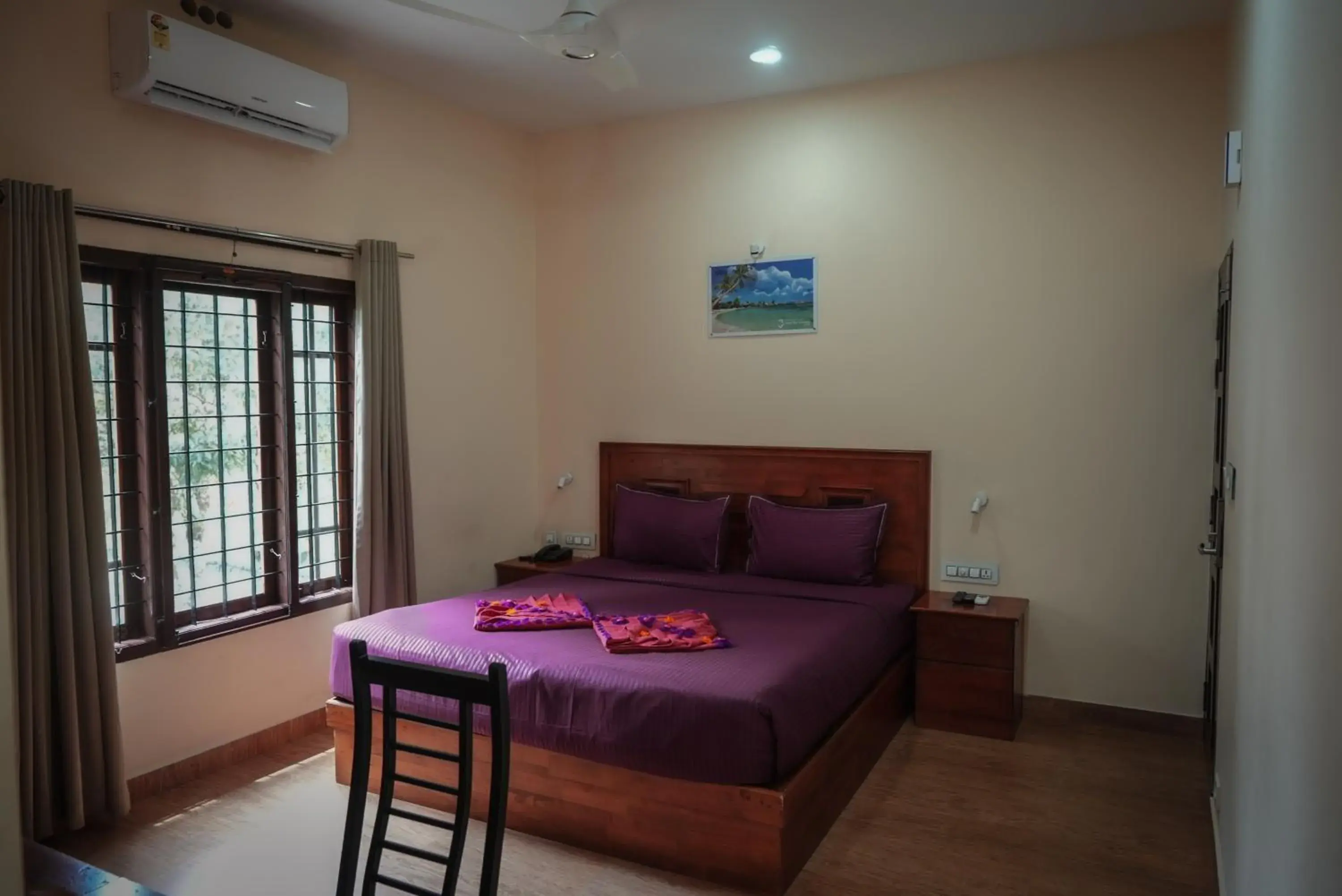 Bed in Ayurgem Ayurveda Yoga and Wellness Retreat Munnar Bed in Ayurgem Ayurveda Yoga and Wellness Retreat Munnar