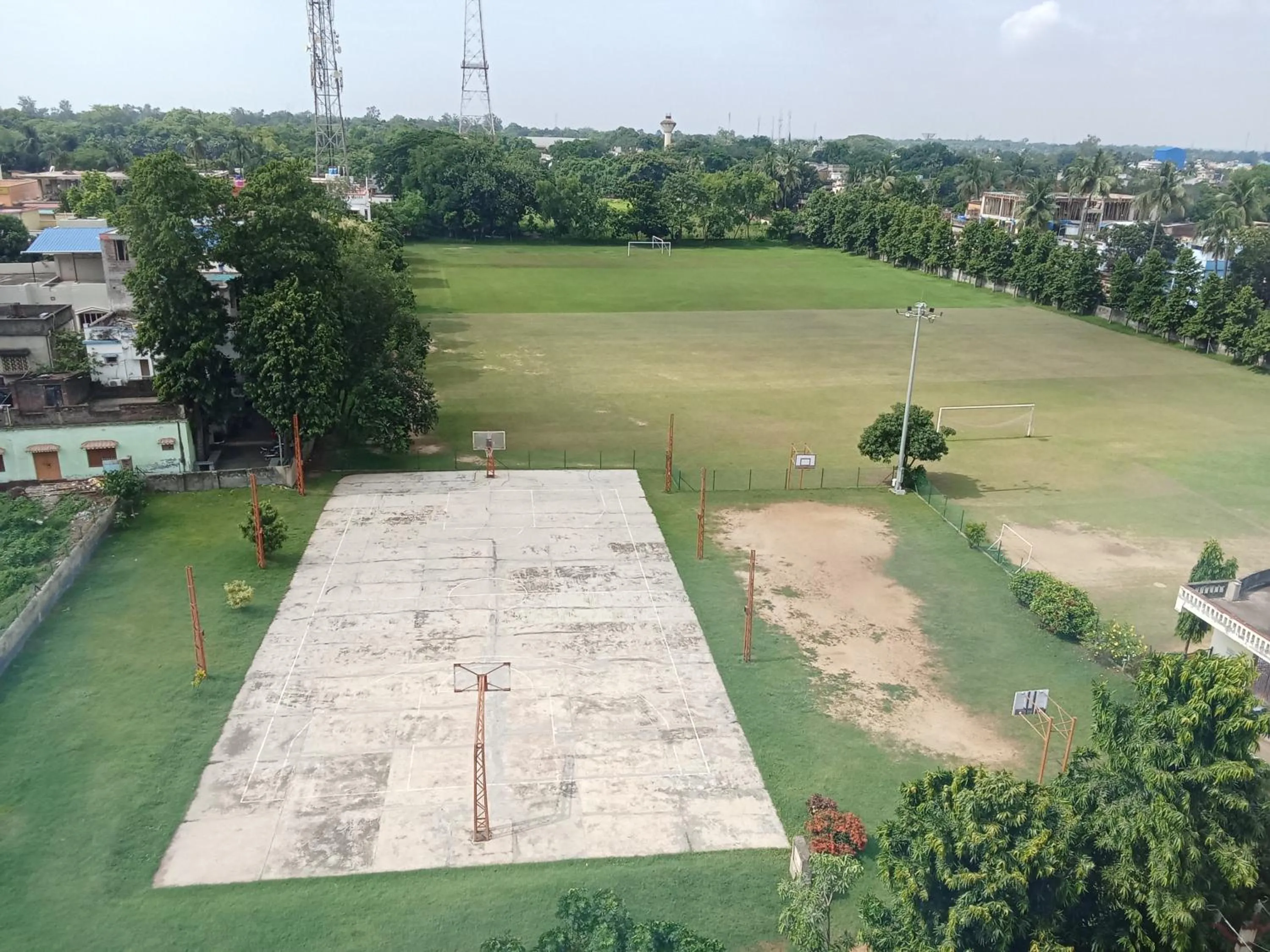 View (from property/room) in Hotel Tulusi Inn ! Bolpur, Shantiniketan ! Luxury Feel In Budget