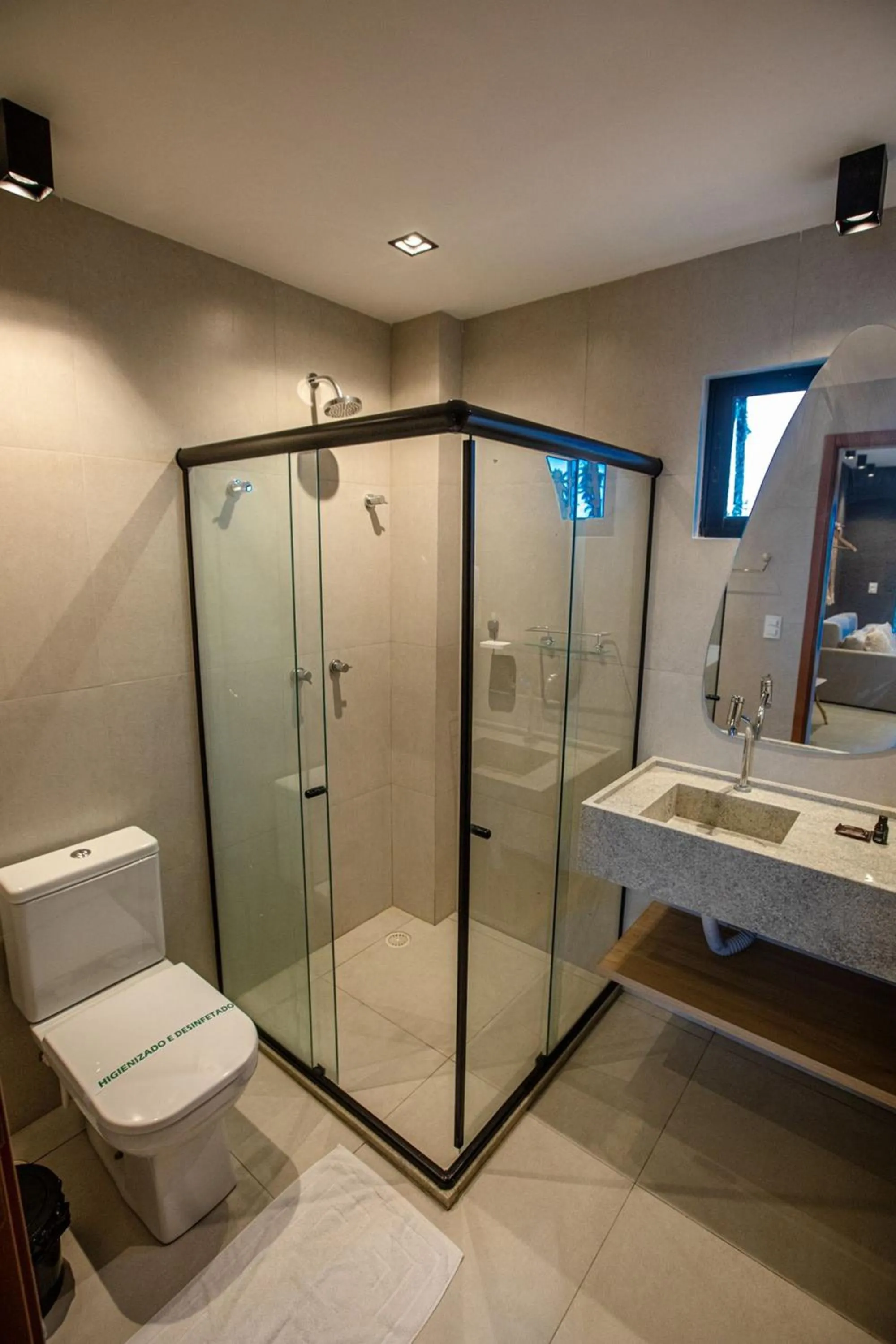 Toilet in Villas Manatee Milagres por Quarto à Vista