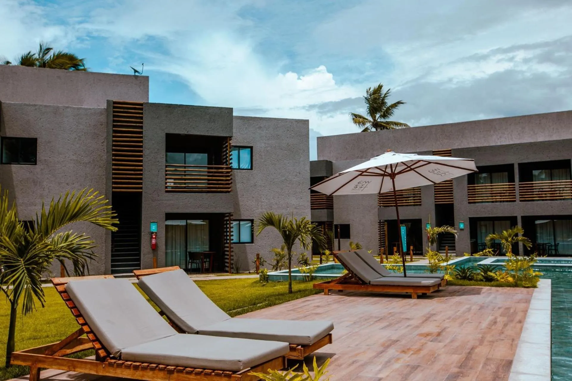 Area and facilities in Villas Manatee Milagres por Quarto à Vista