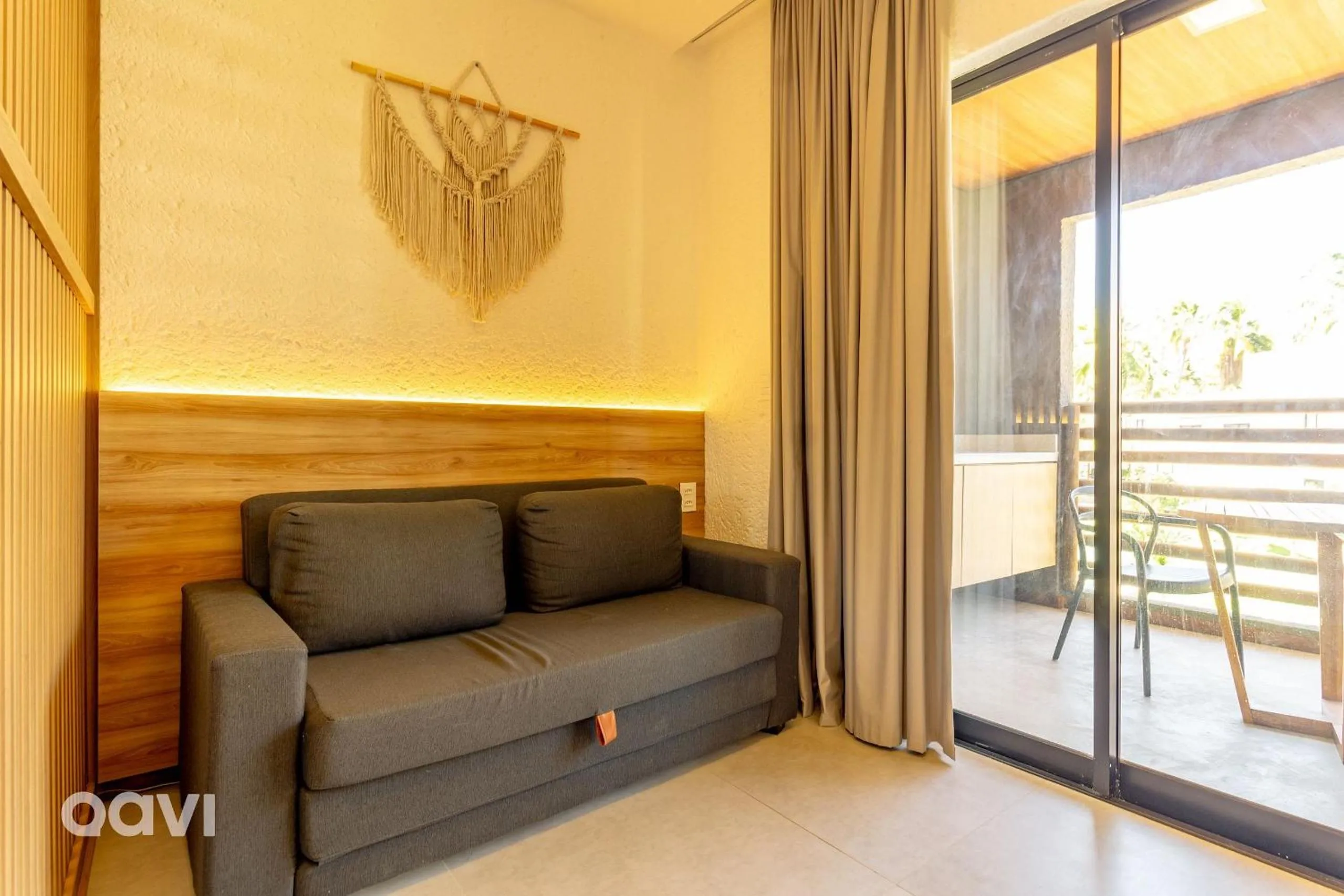 Living room in Villas Manatee Milagres por Quarto à Vista