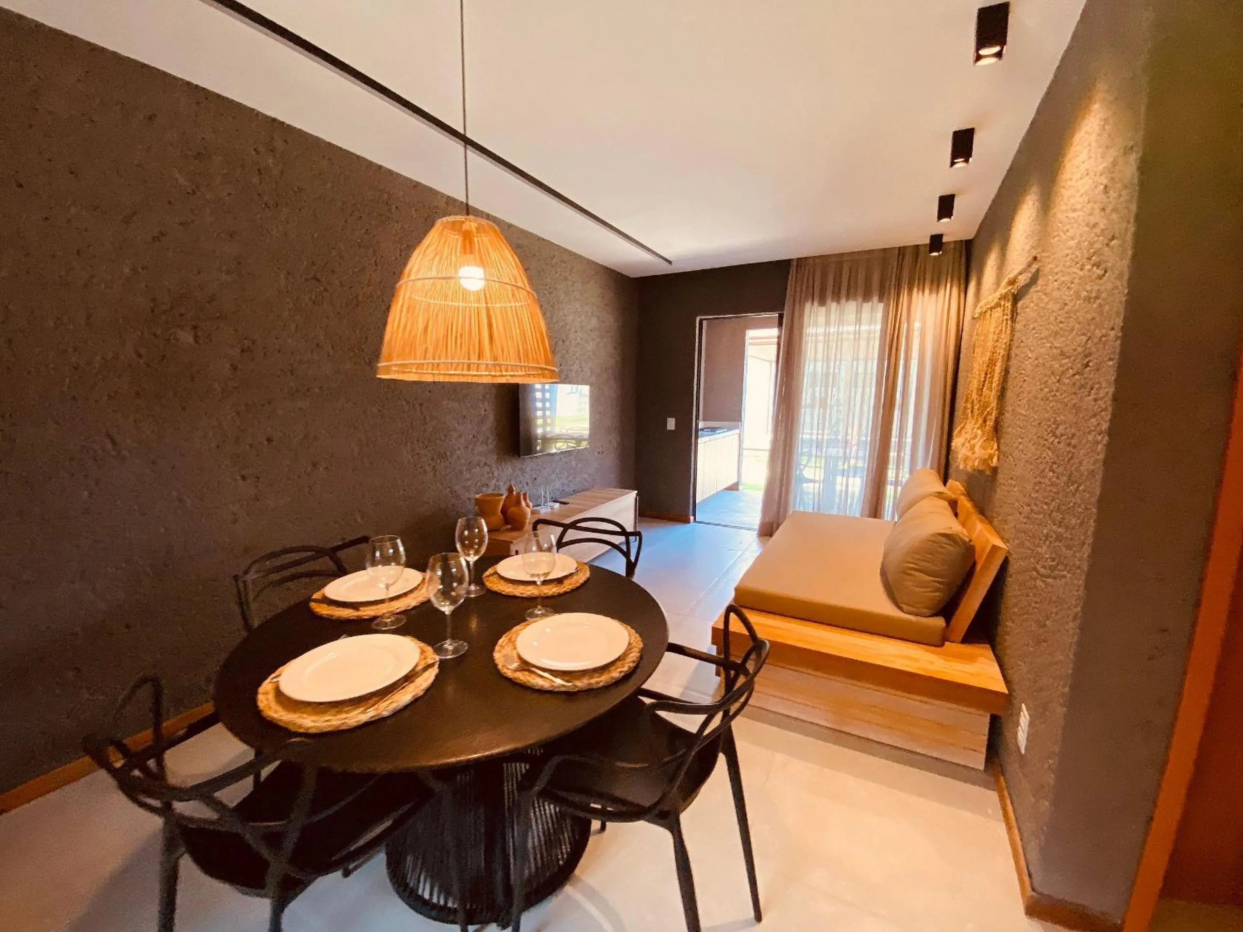 Dining area in Villas Manatee Milagres por Quarto à Vista