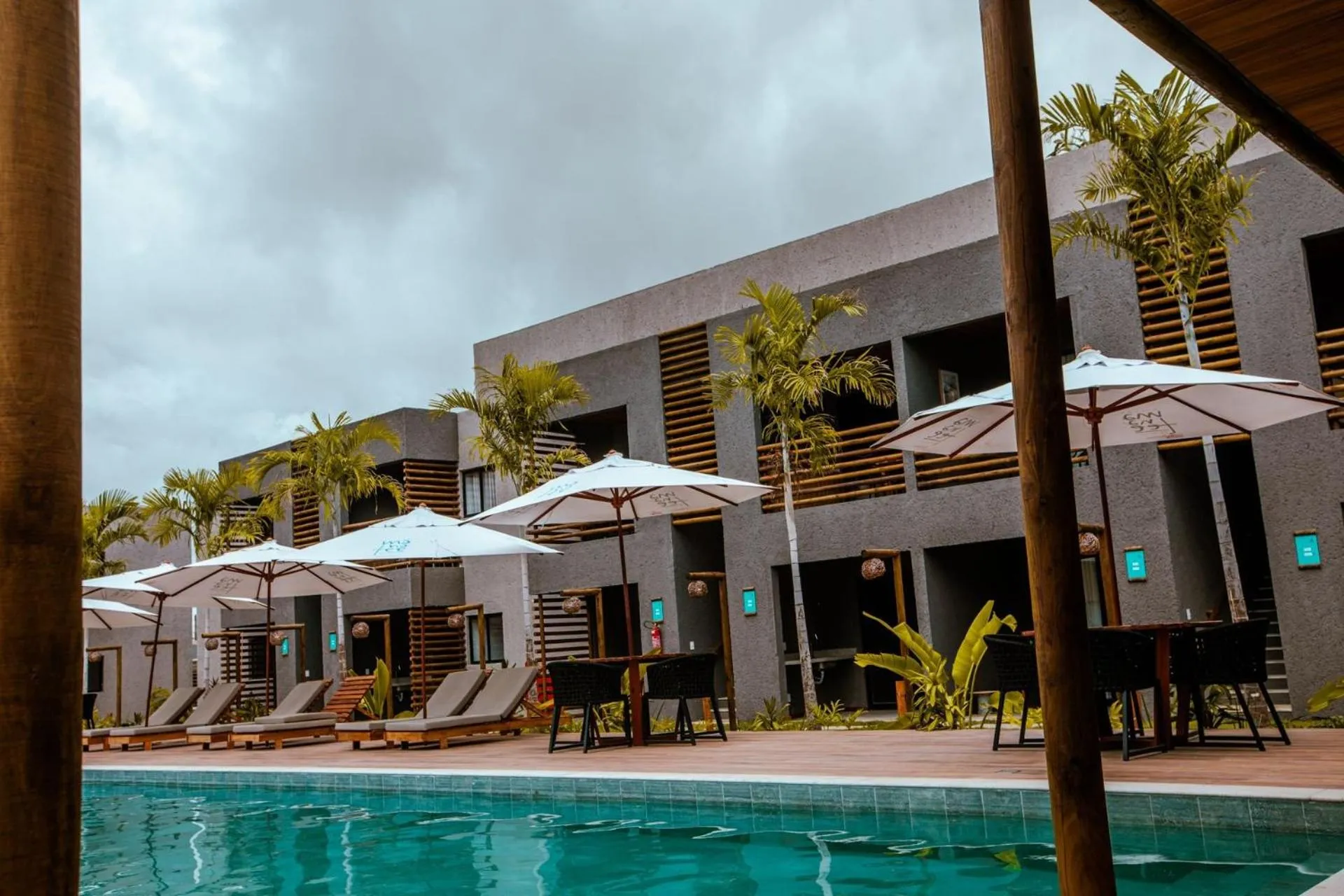 Area and facilities in Villas Manatee Milagres por Quarto à Vista