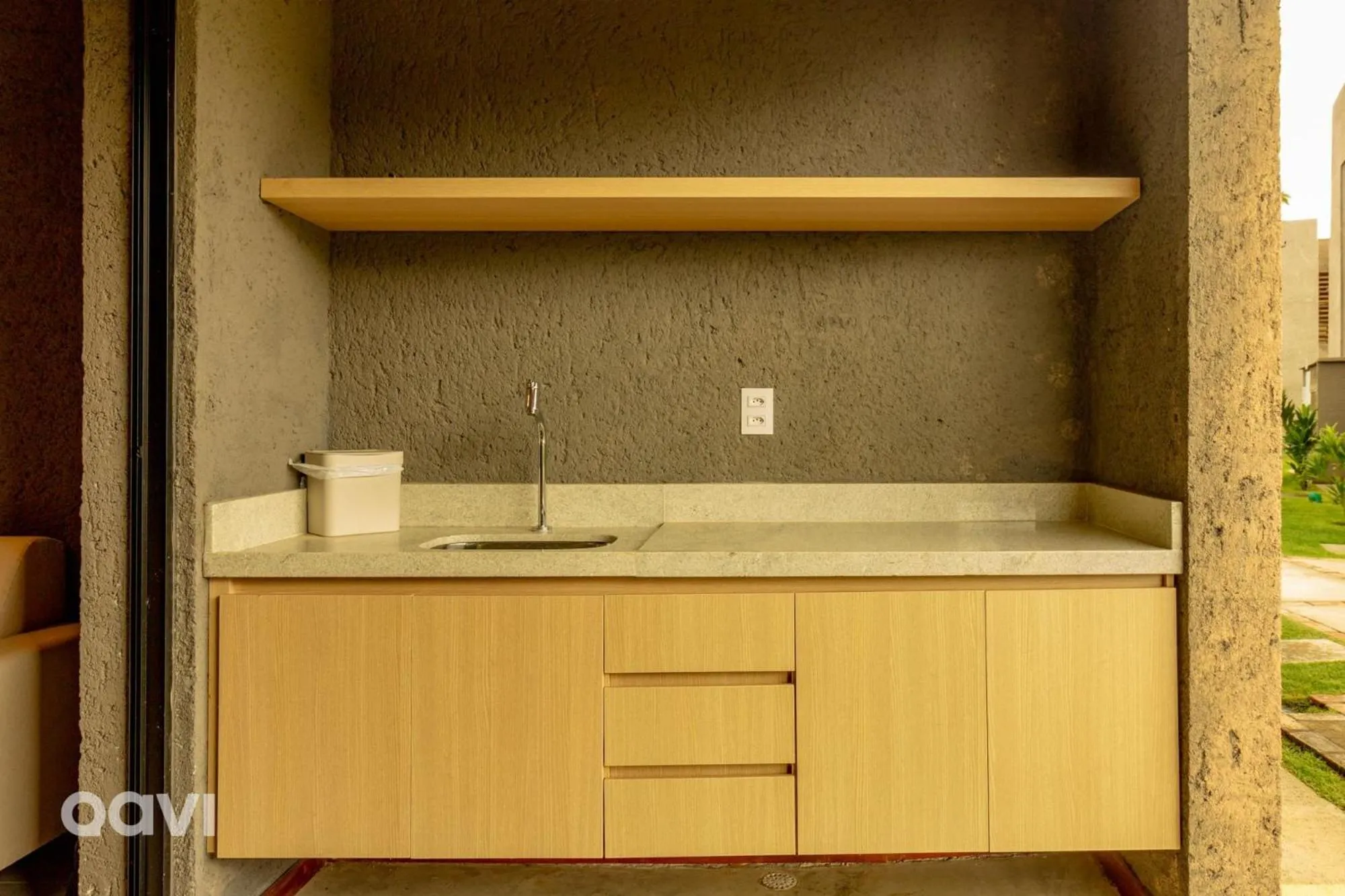 Living room in Villas Manatee Milagres por Quarto à Vista