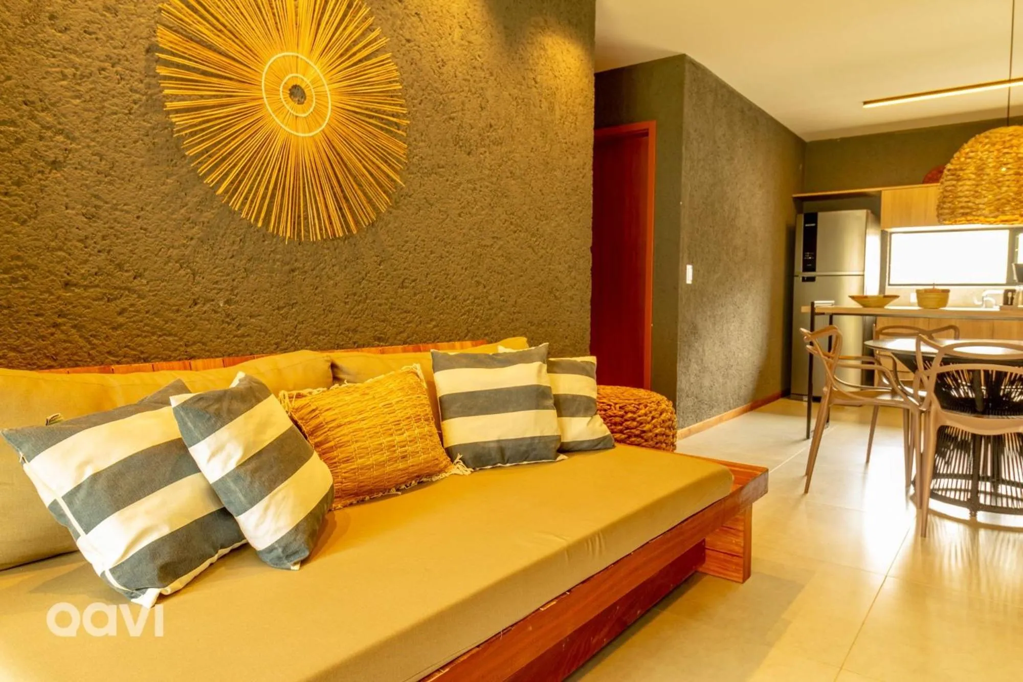 Living room in Villas Manatee Milagres por Quarto à Vista