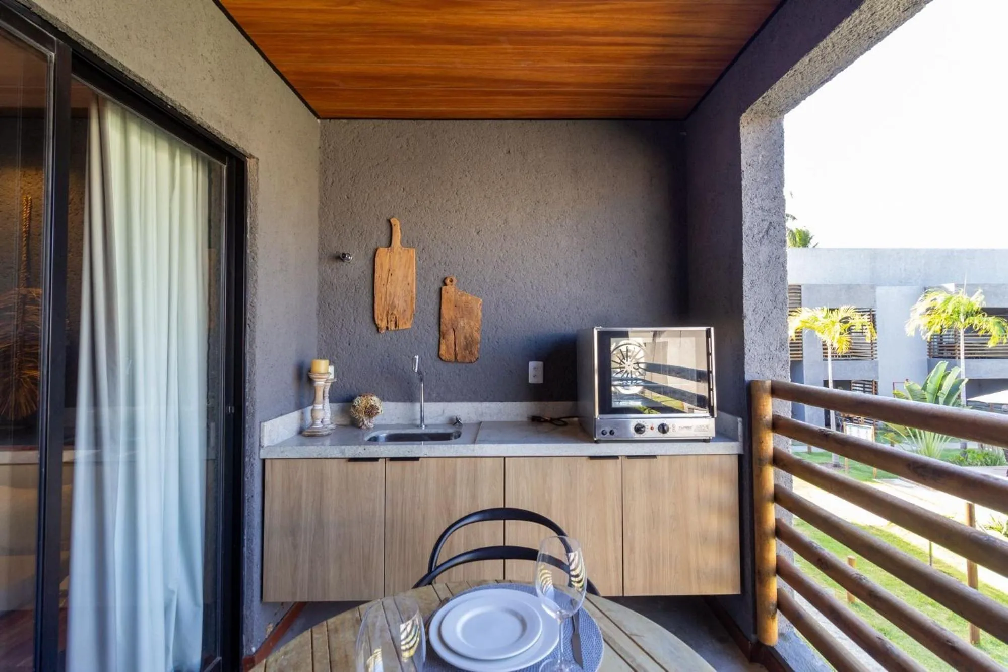 Seating area in Villas Manatee Milagres por Quarto à Vista