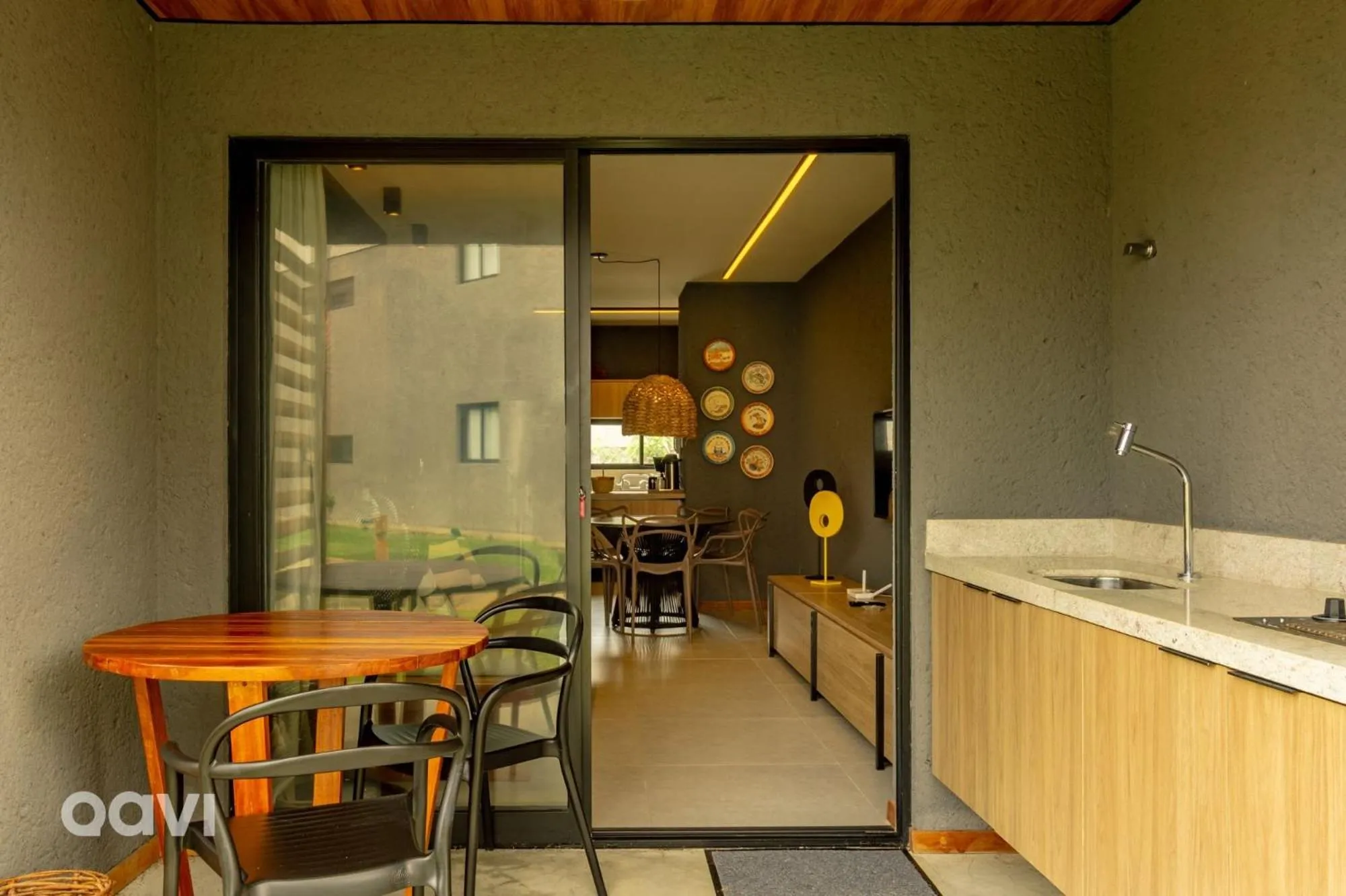 Balcony/Terrace in Villas Manatee Milagres por Quarto à Vista