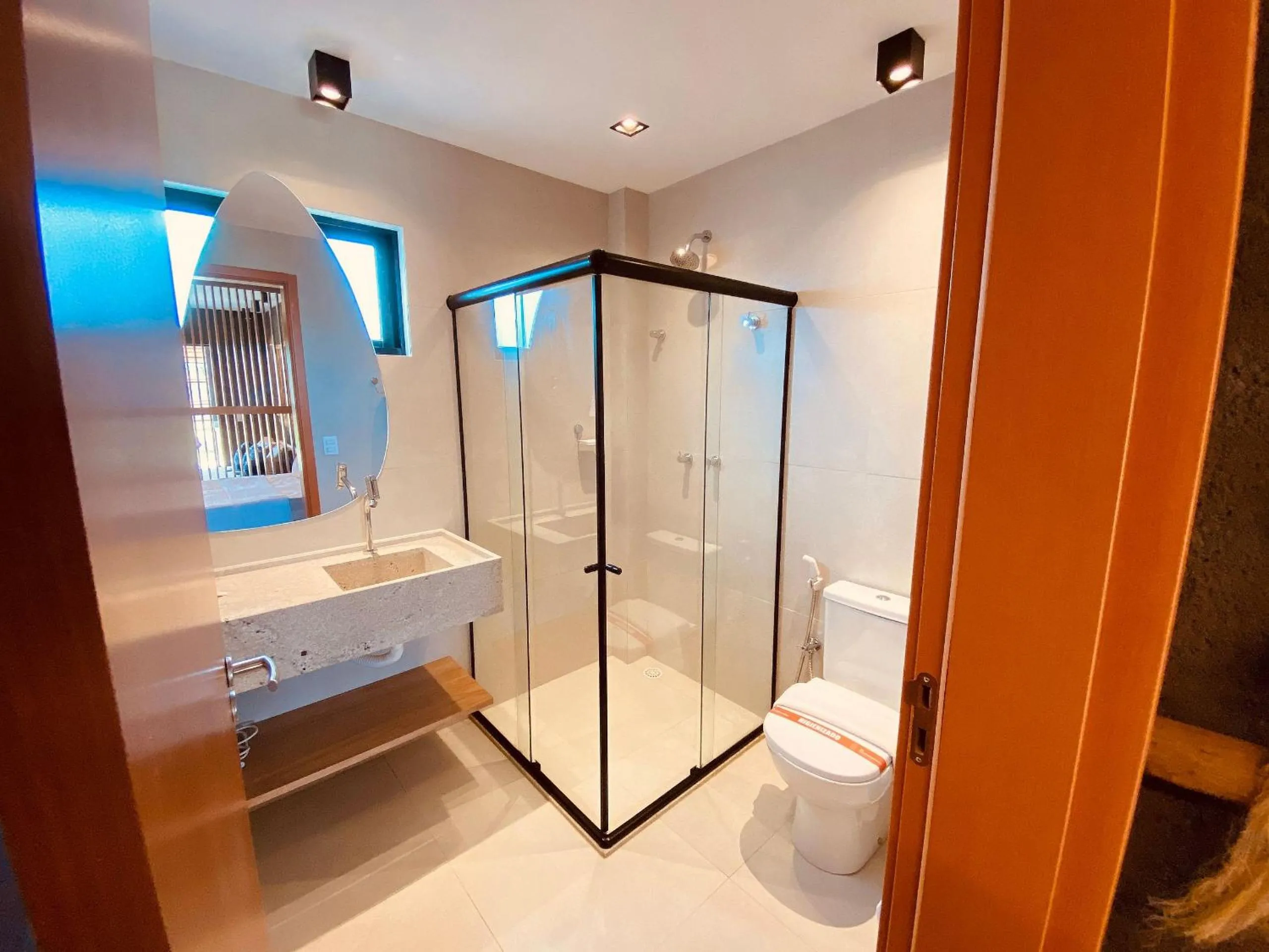 Toilet in Villas Manatee Milagres por Quarto à Vista