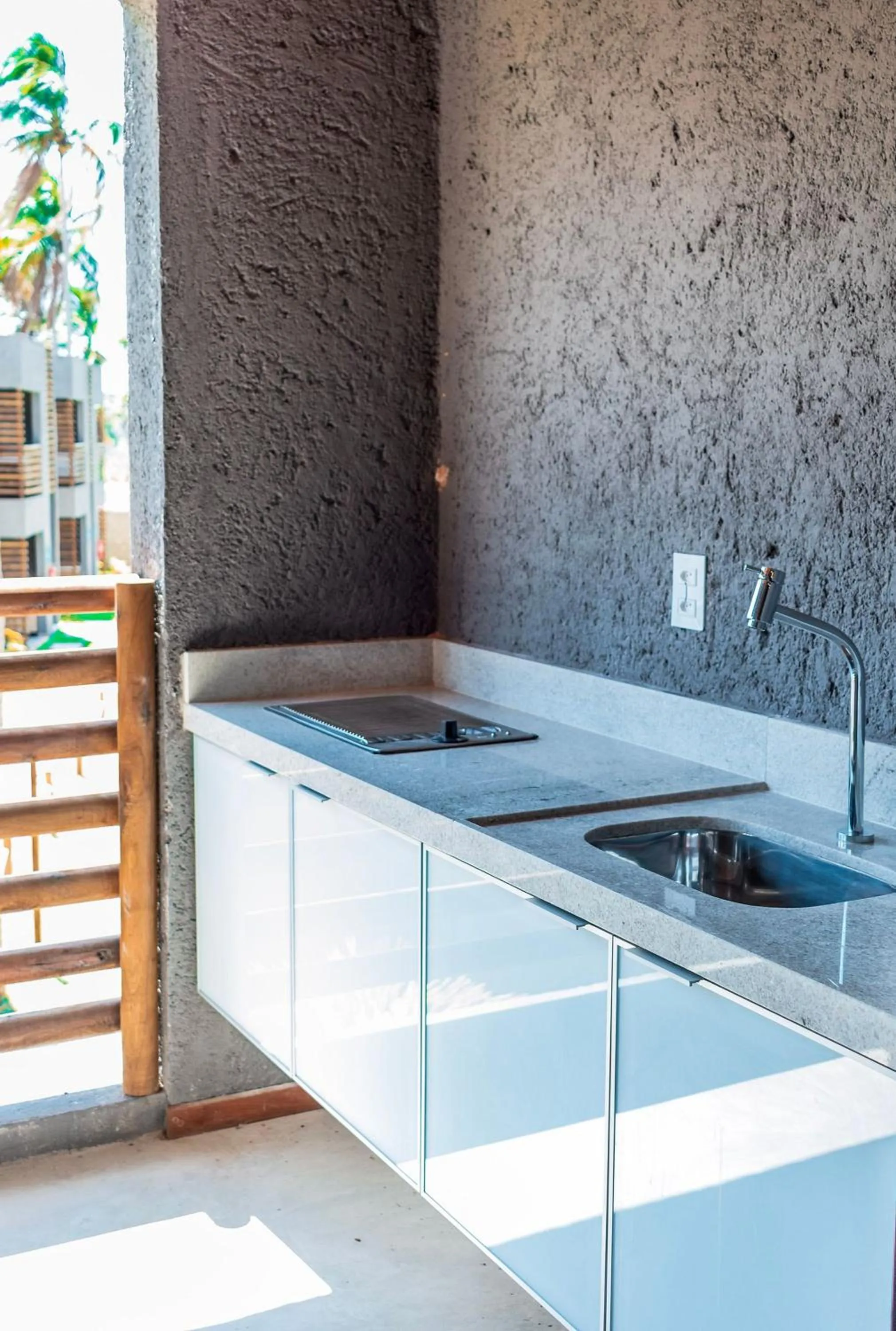 Balcony/Terrace in Villas Manatee Milagres por Quarto à Vista