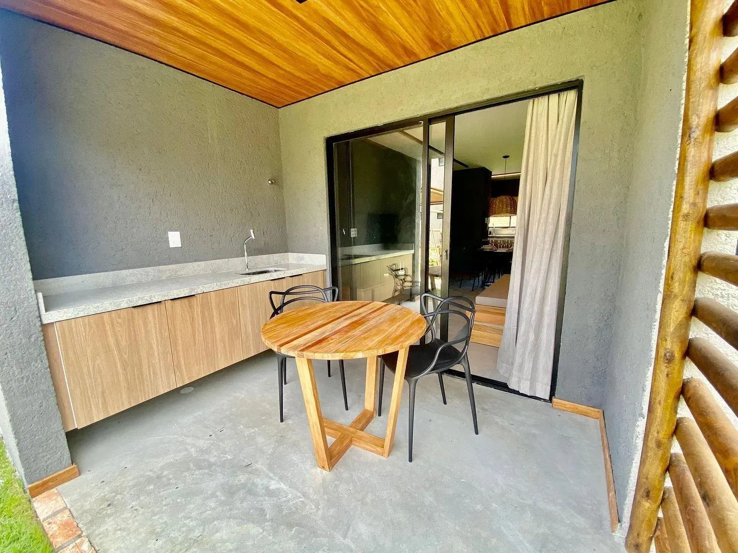 Balcony/Terrace in Villas Manatee Milagres por Quarto à Vista