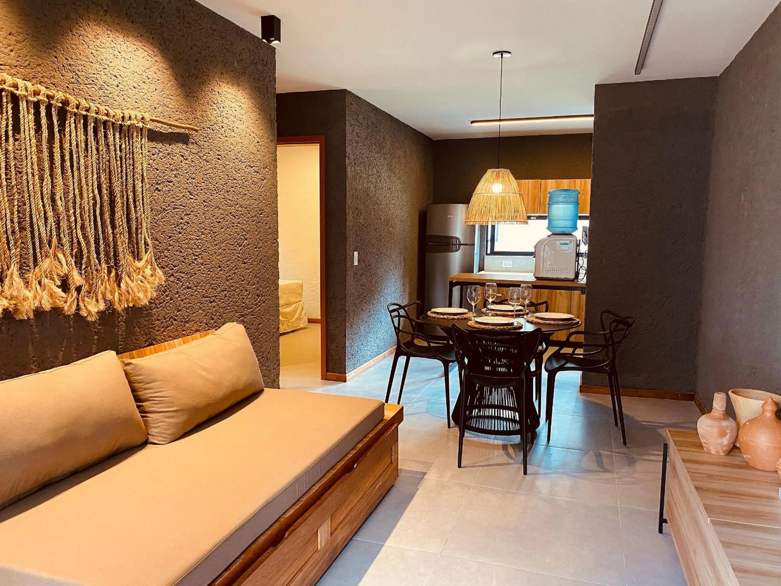 Living room in Villas Manatee Milagres por Quarto à Vista