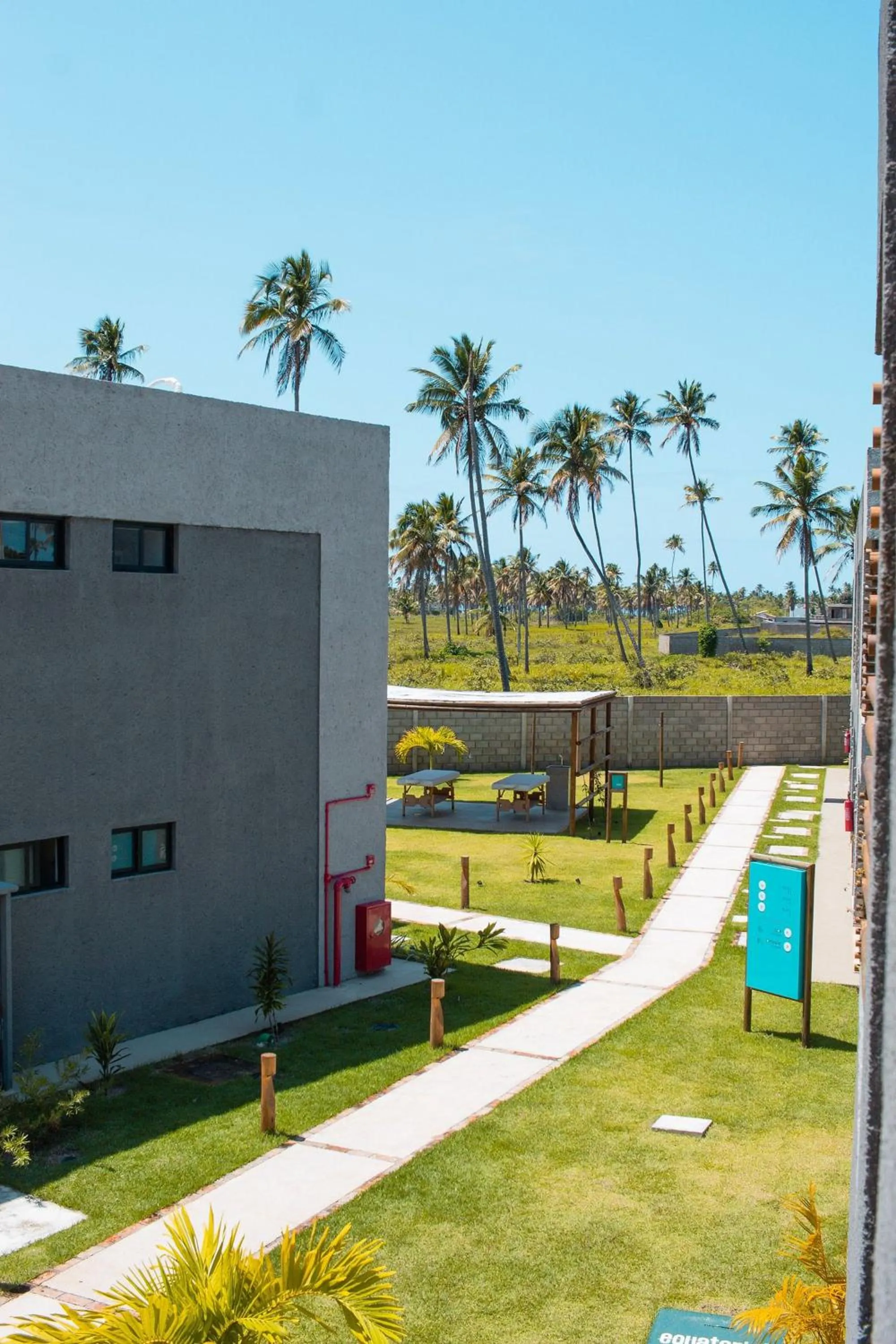 Garden view in Villas Manatee Milagres por Quarto à Vista