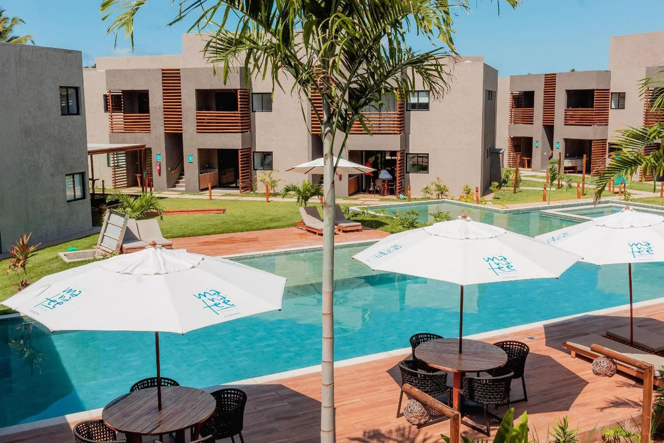 Garden view in Villas Manatee Milagres por Quarto à Vista