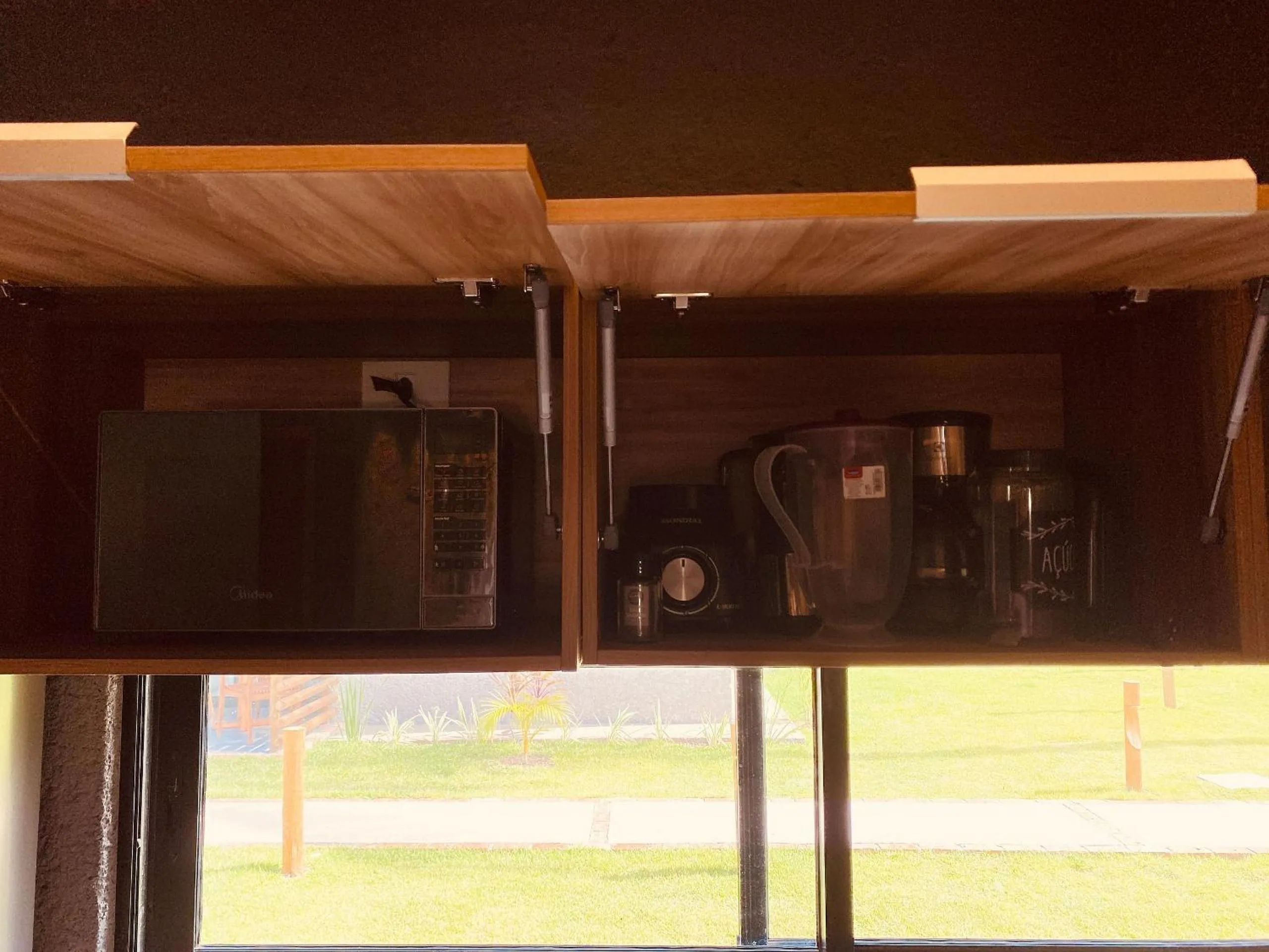 Kitchen or kitchenette in Villas Manatee Milagres por Quarto à Vista