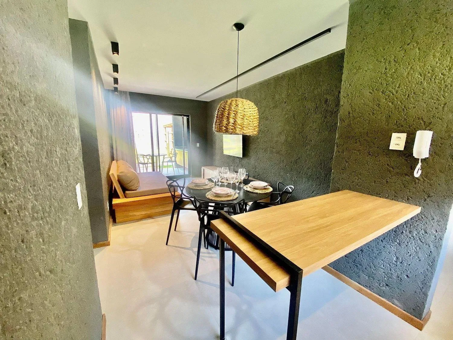 Dining area in Villas Manatee Milagres por Quarto à Vista