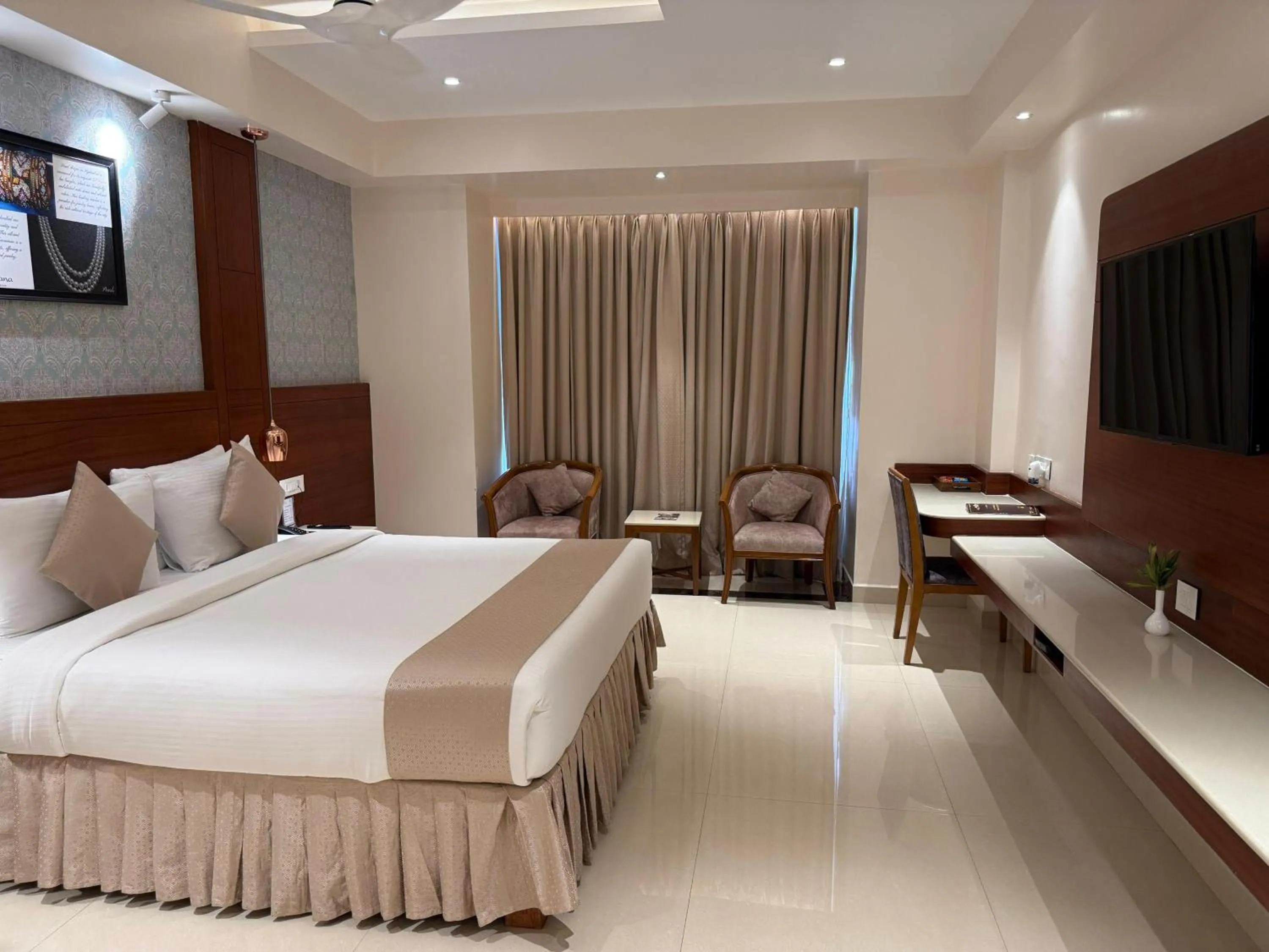 Bedroom, Bed in Hotel the Plaza