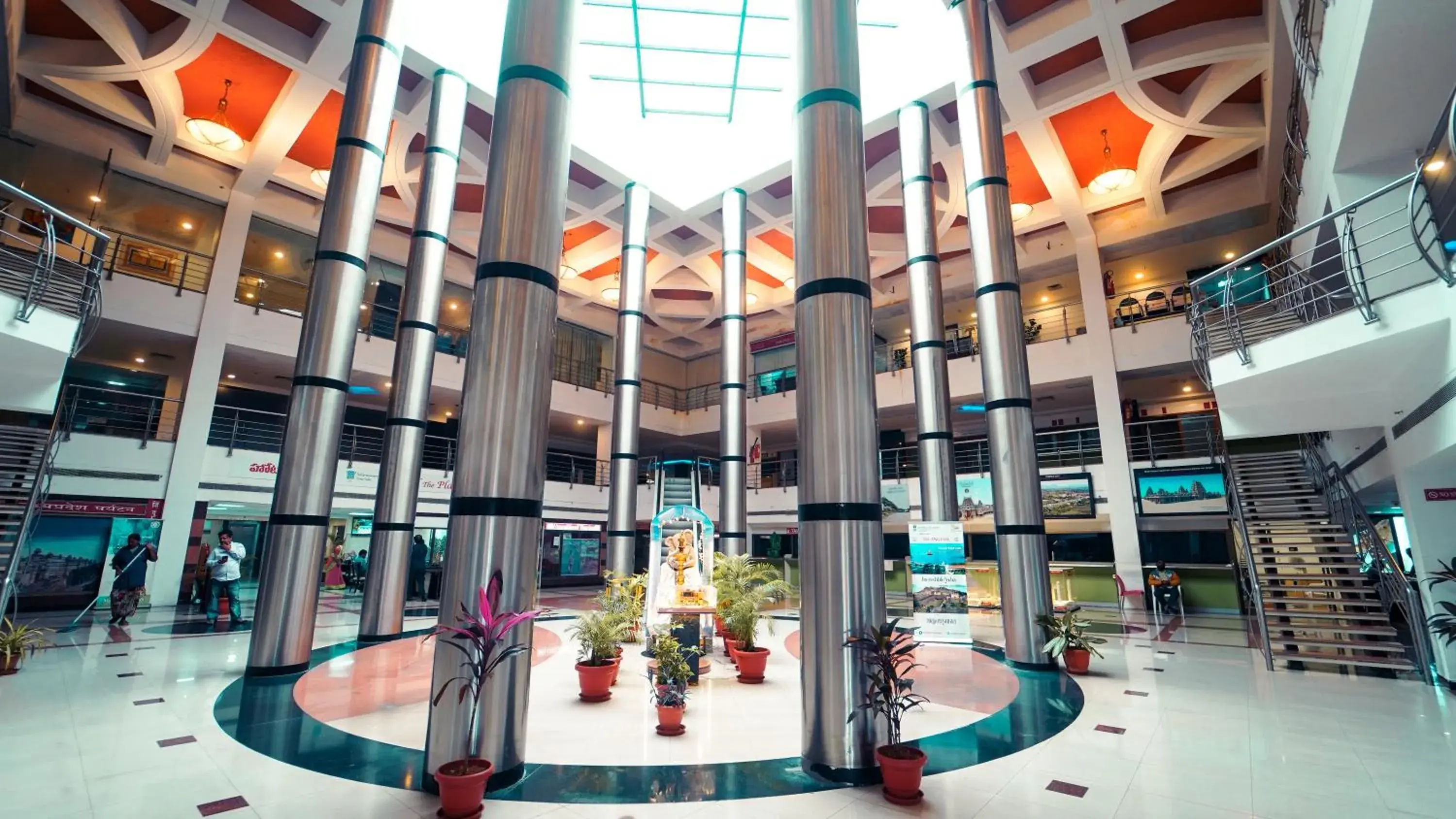 Lobby or reception in Hotel the Plaza Lobby or reception in Hotel the Plaza