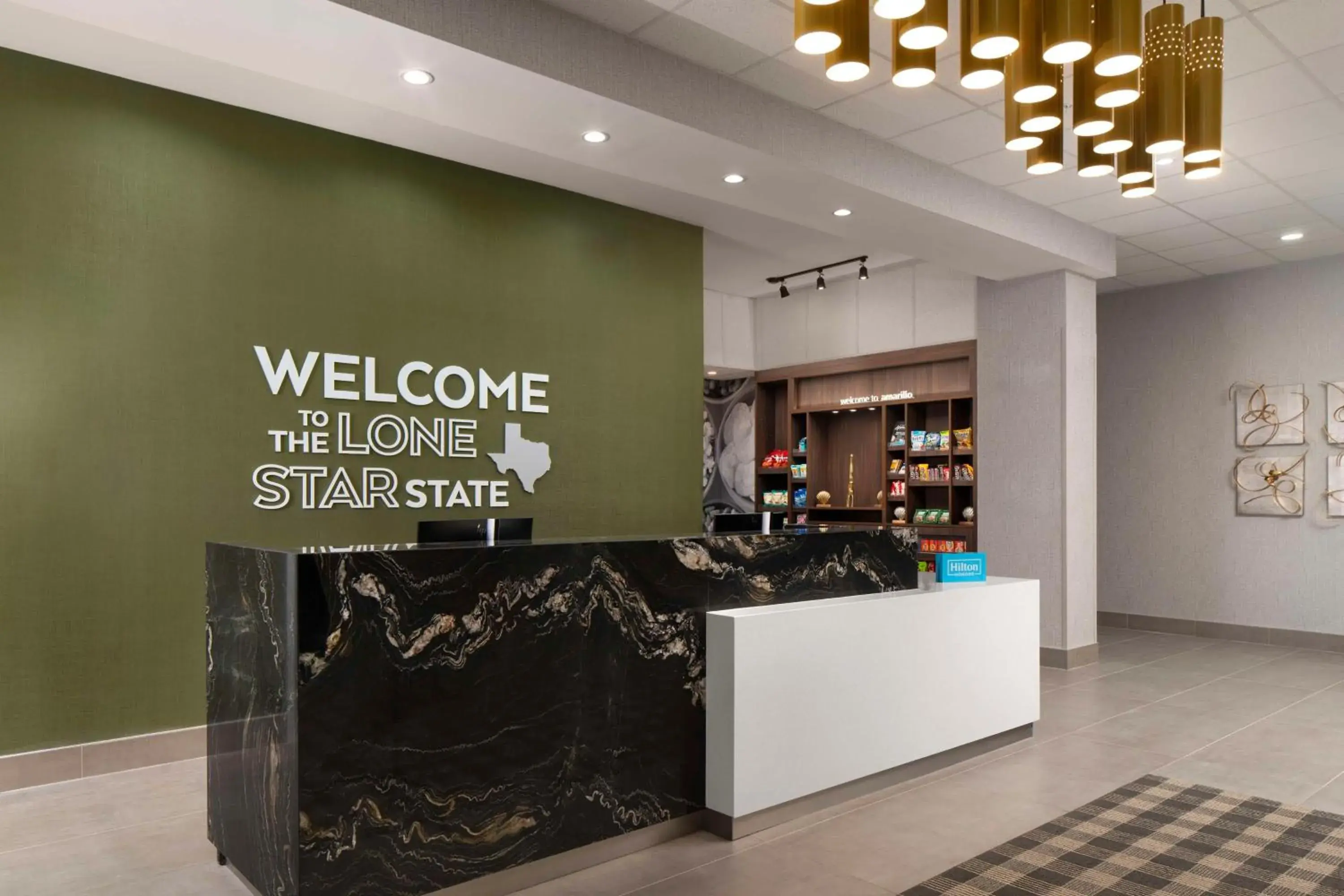 Lobby or reception in Hampton Inn & Suites Amarillo West Lobby or reception in Hampton Inn & Suites Amarillo West