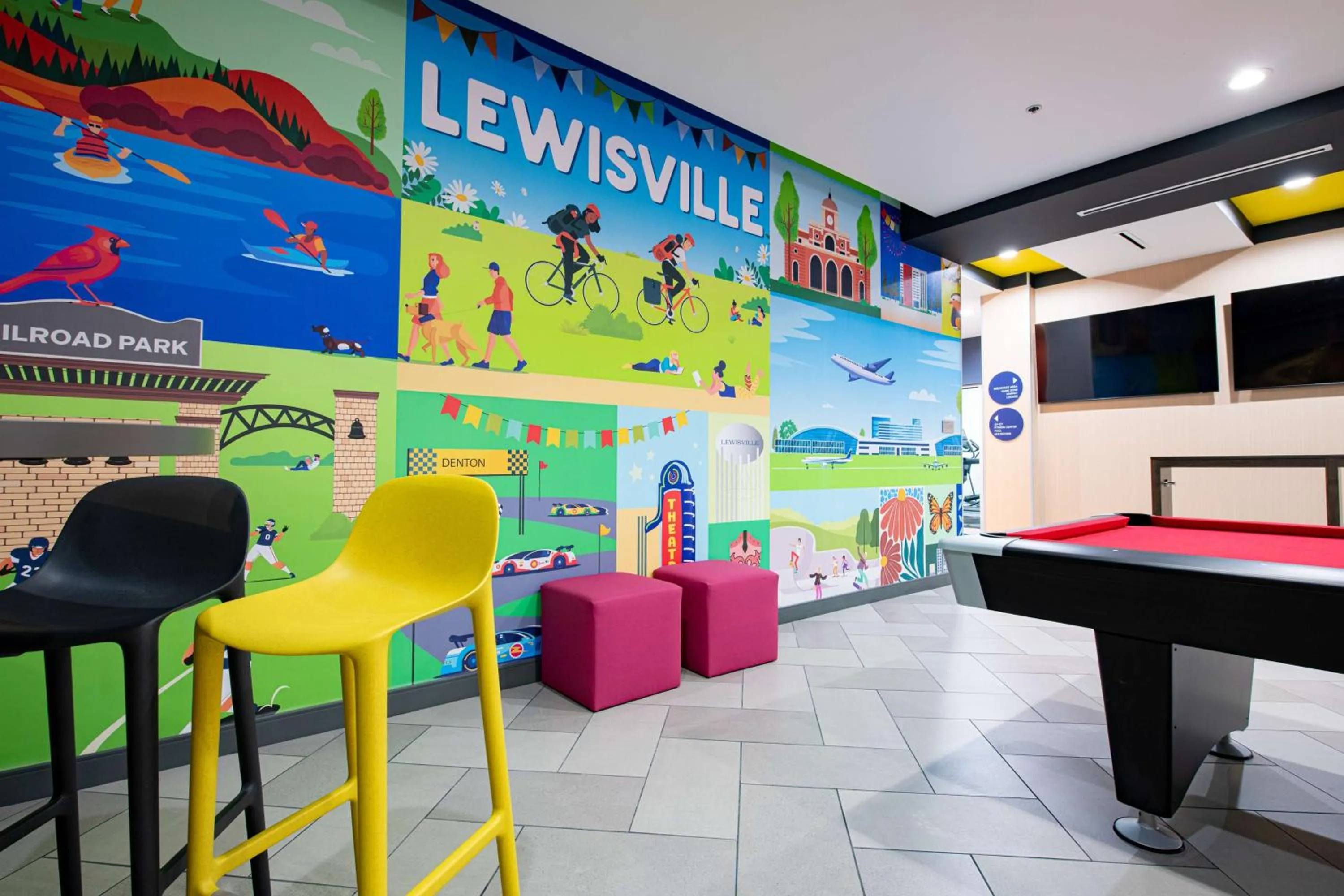 Lobby or reception in Tru By Hilton Lewisville Vista Ridge Mall