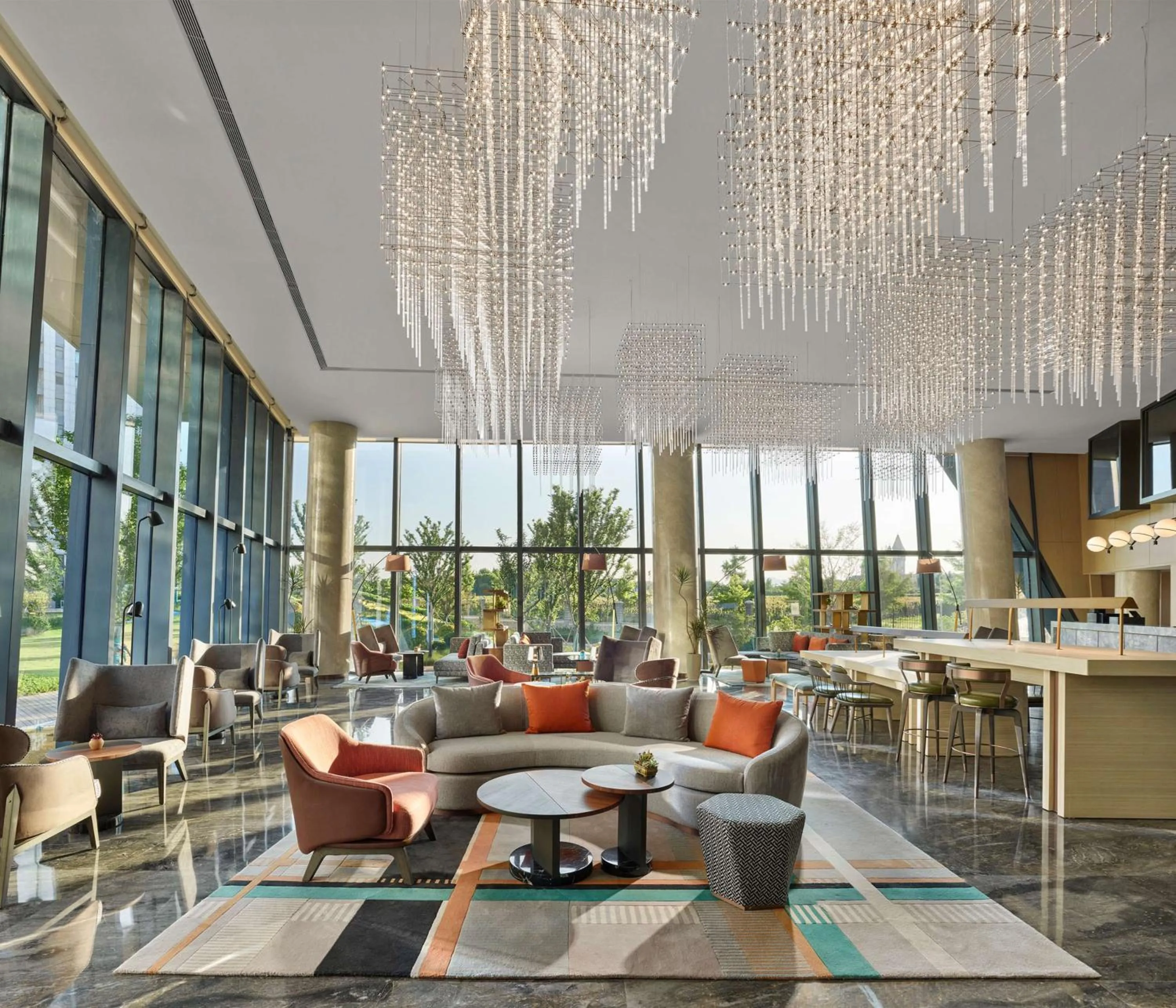 Restaurant/places to eat in Doubletree By Hilton Yantai Golden Coast Hotel & Suites