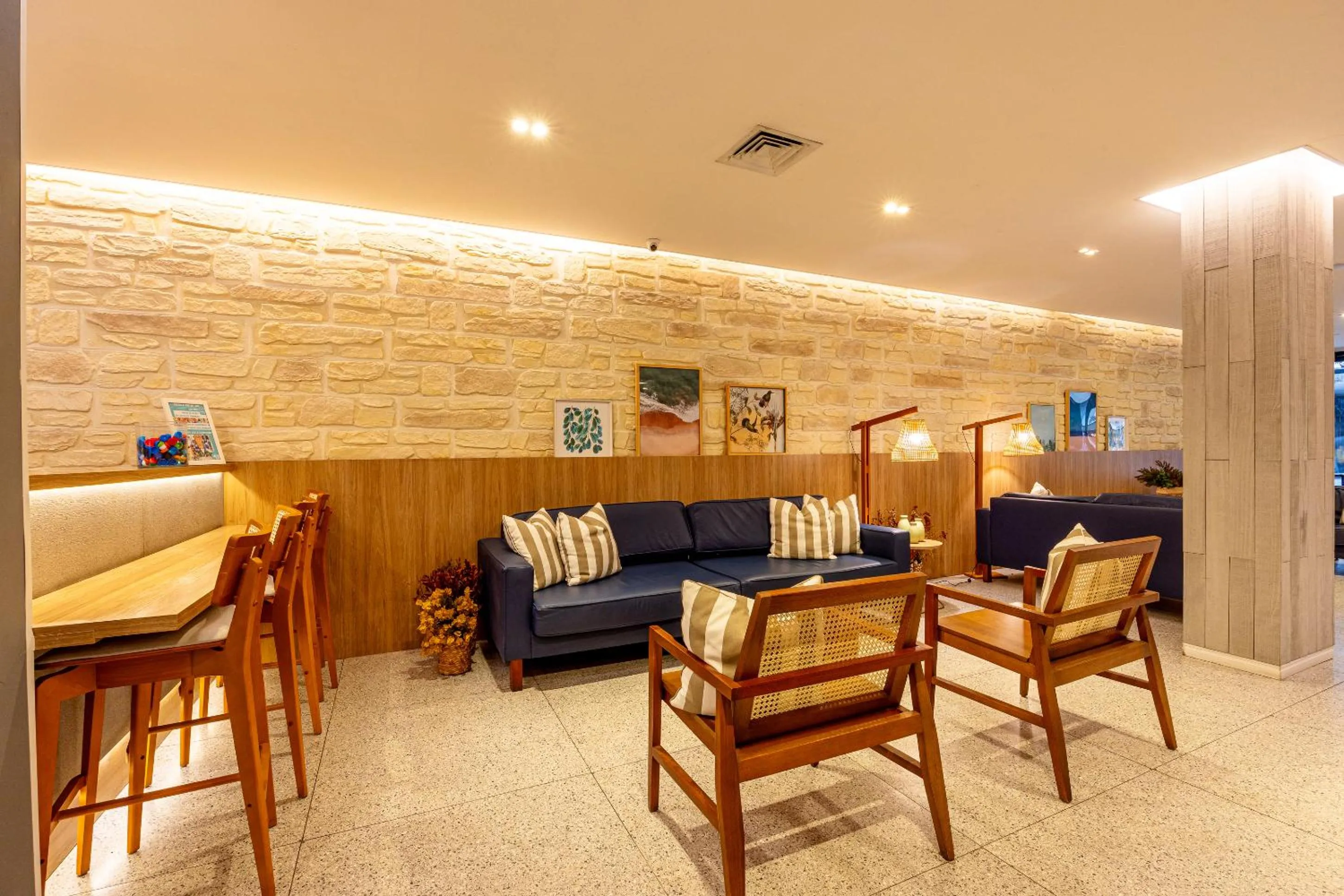 Seating area in B&B HOTEL Rio Copacabana Posto 5