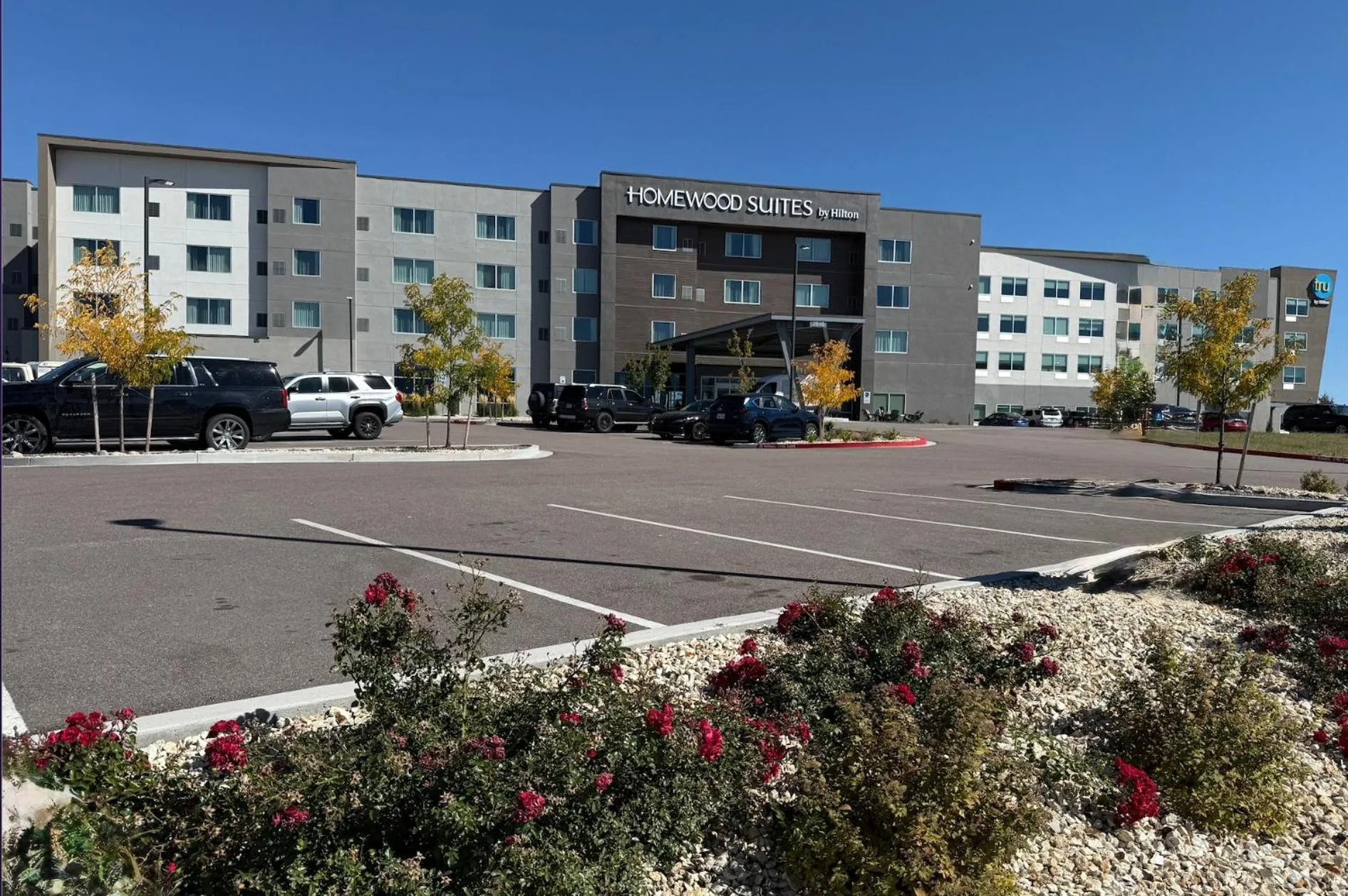 Property building in Homewood Suites By Hilton Colorado Springs Airport