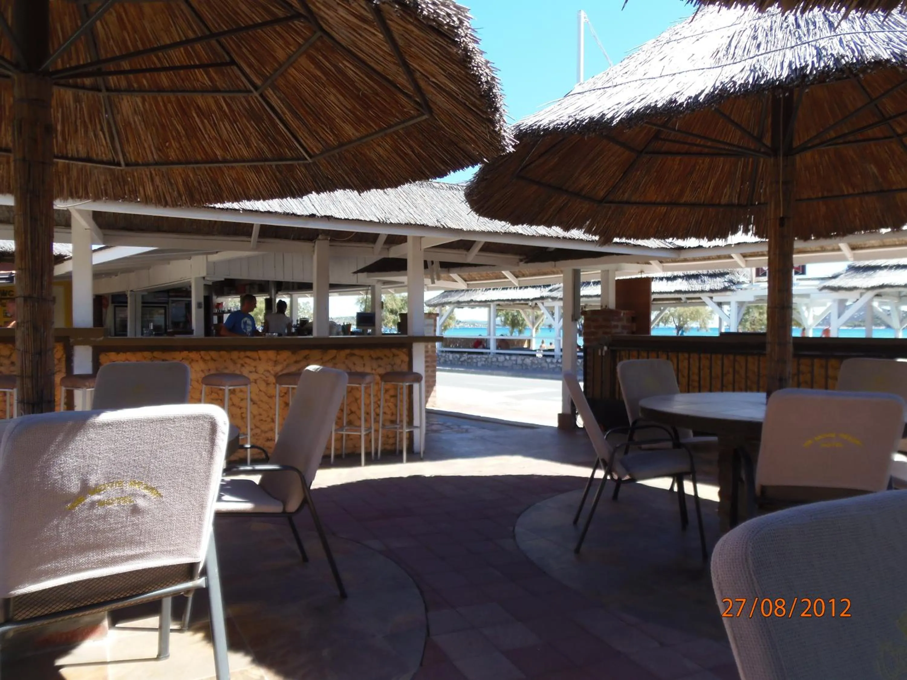 Patio in Tribunia Beach Hotel