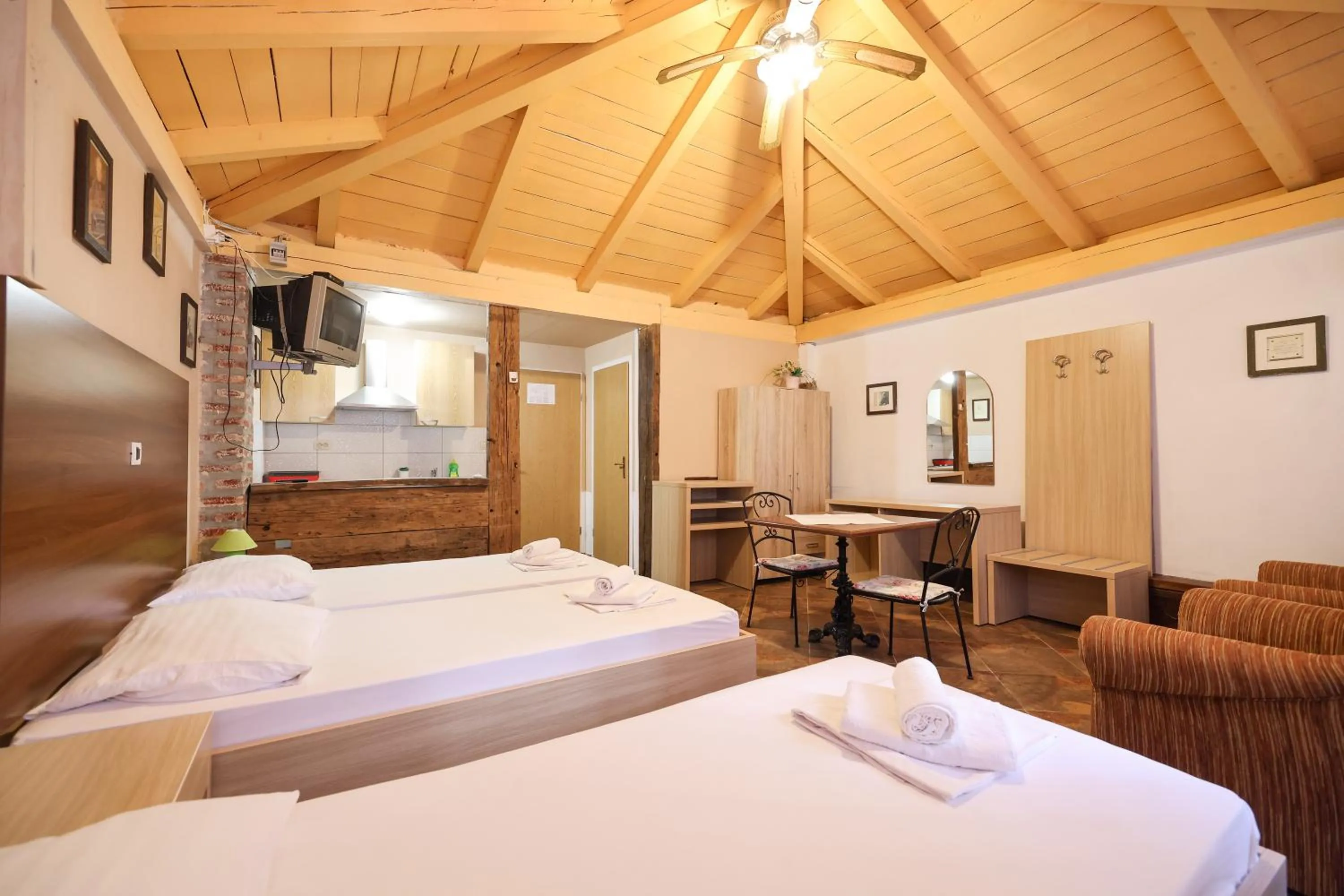 Bed in Tribunia Beach Hotel