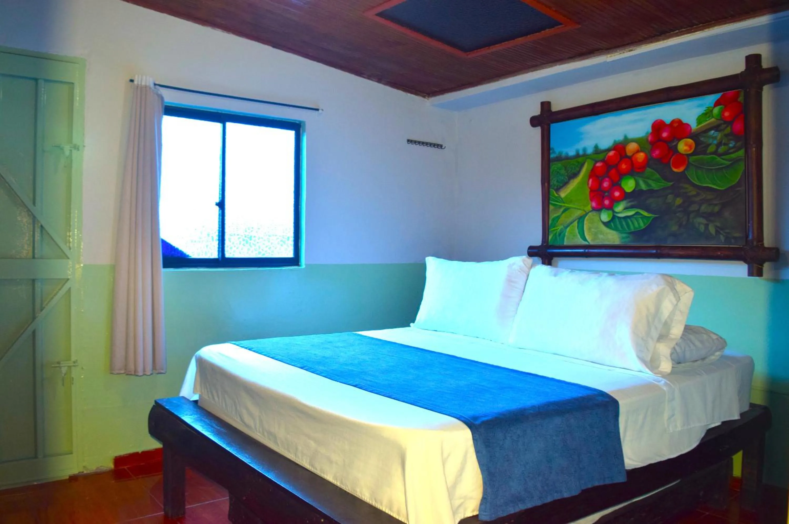 Bed in FILANDIA HOTEL