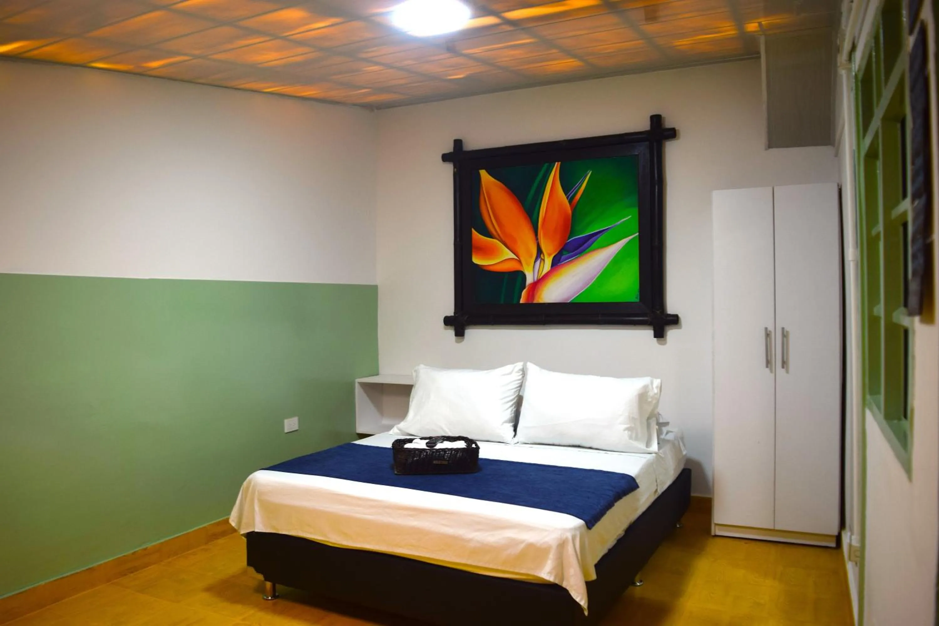Bed in FILANDIA HOTEL