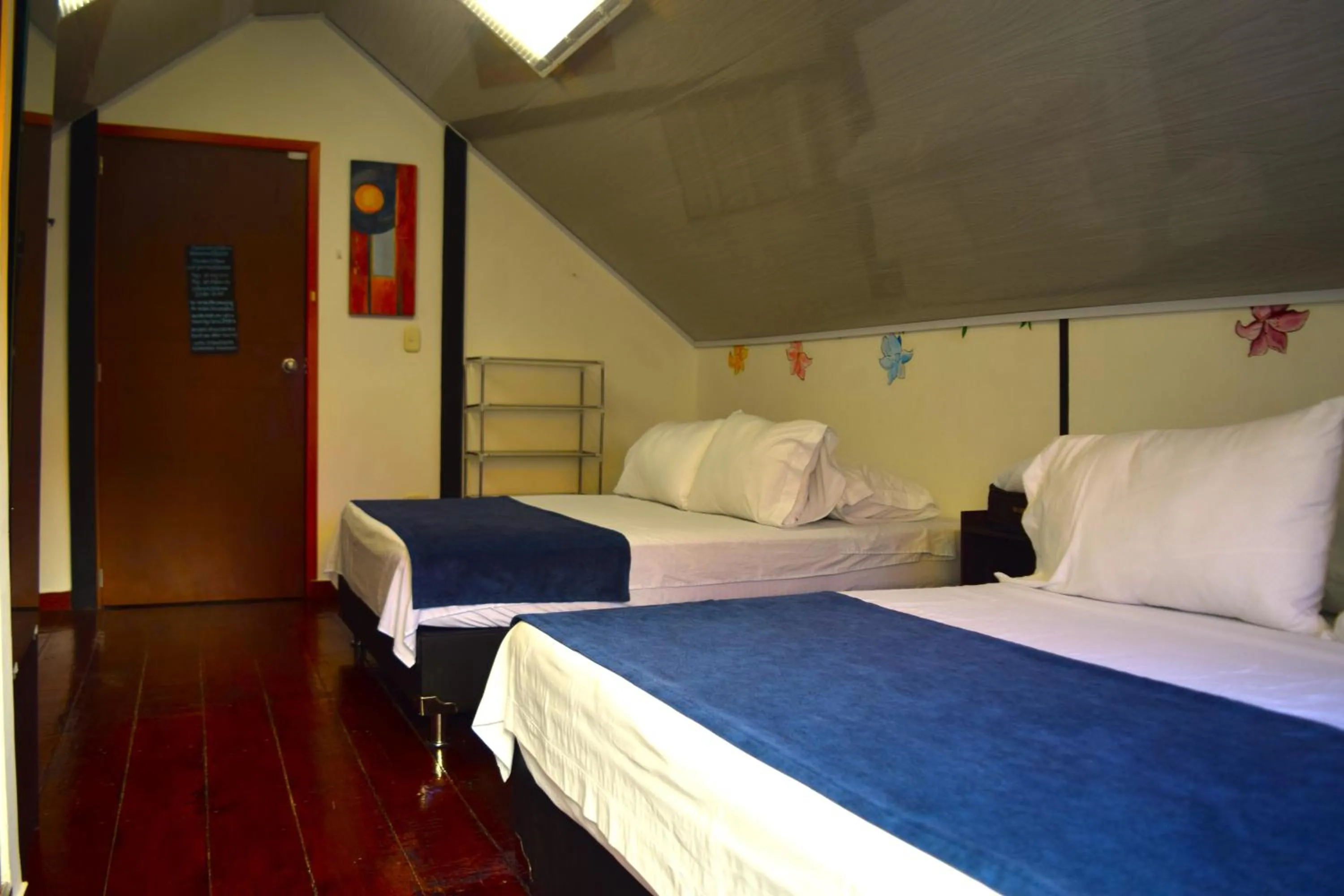Bed in FILANDIA HOTEL