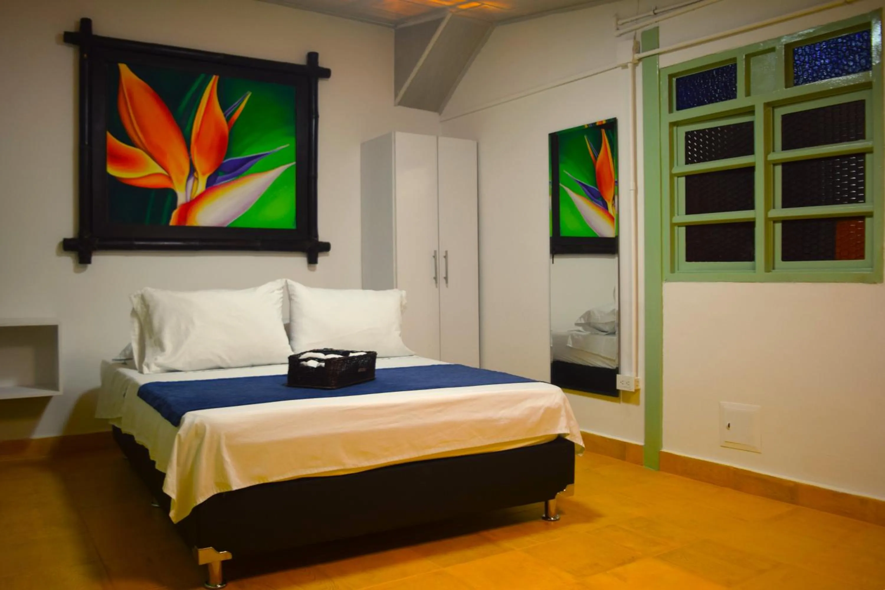Bed in FILANDIA HOTEL