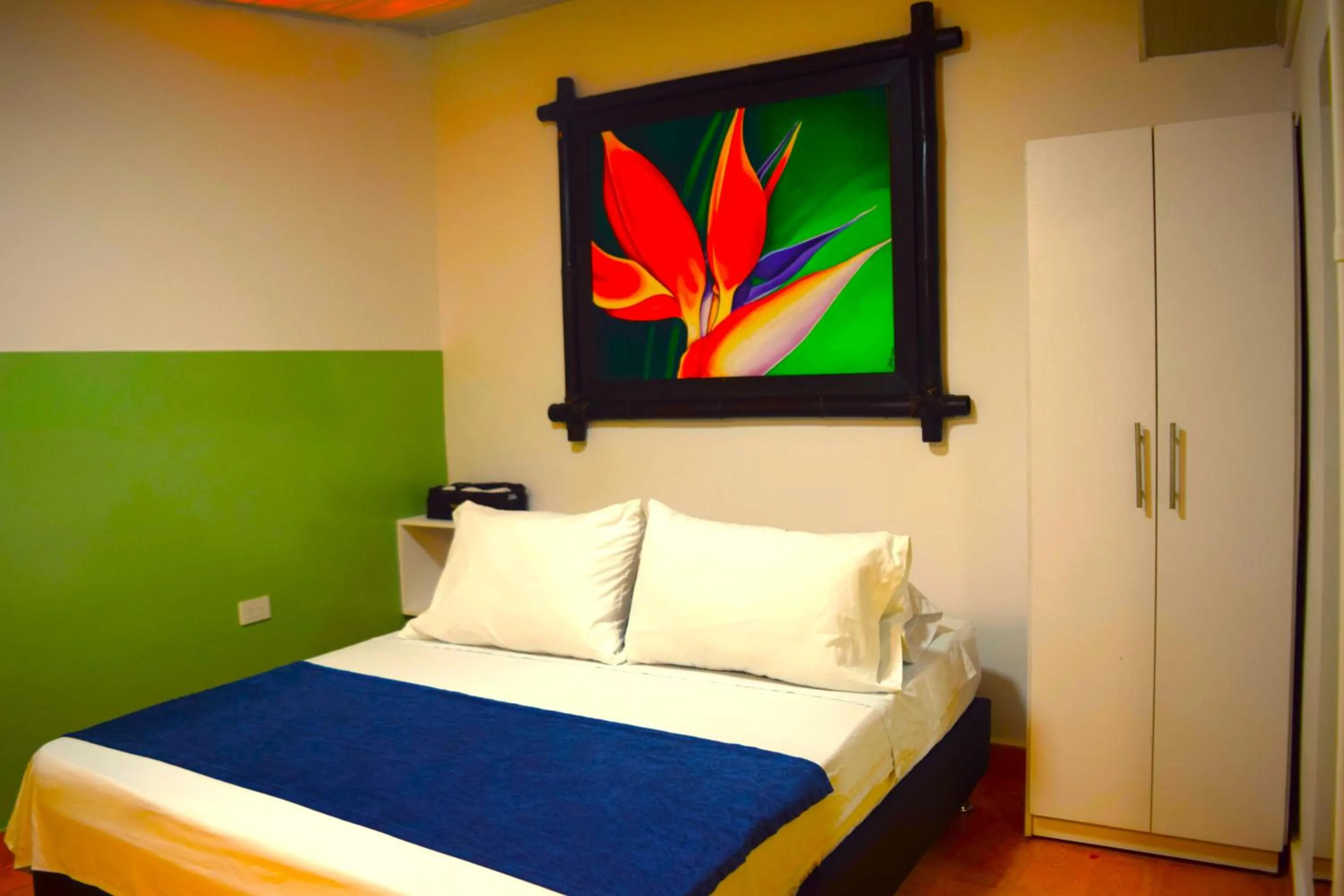 Bed in FILANDIA HOTEL