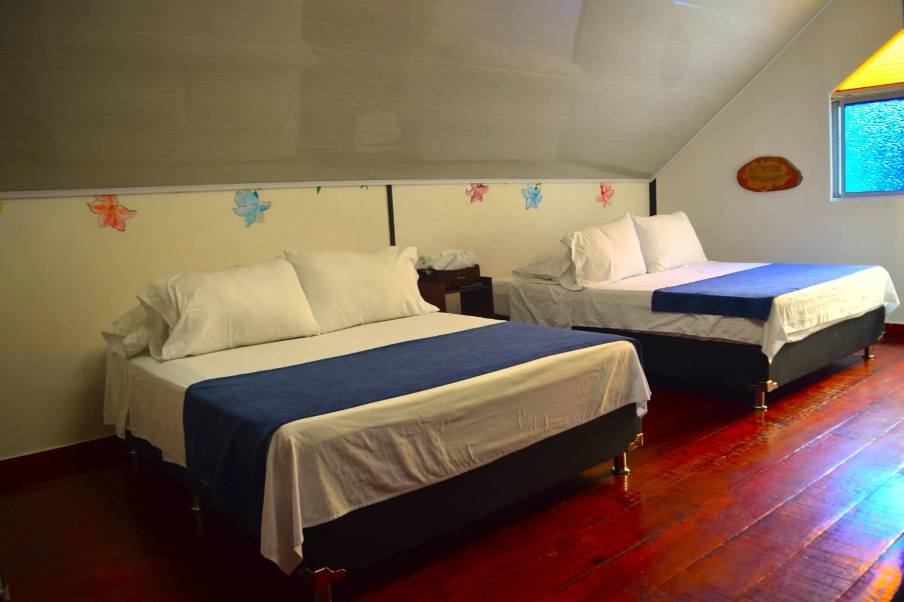 Bed in FILANDIA HOTEL