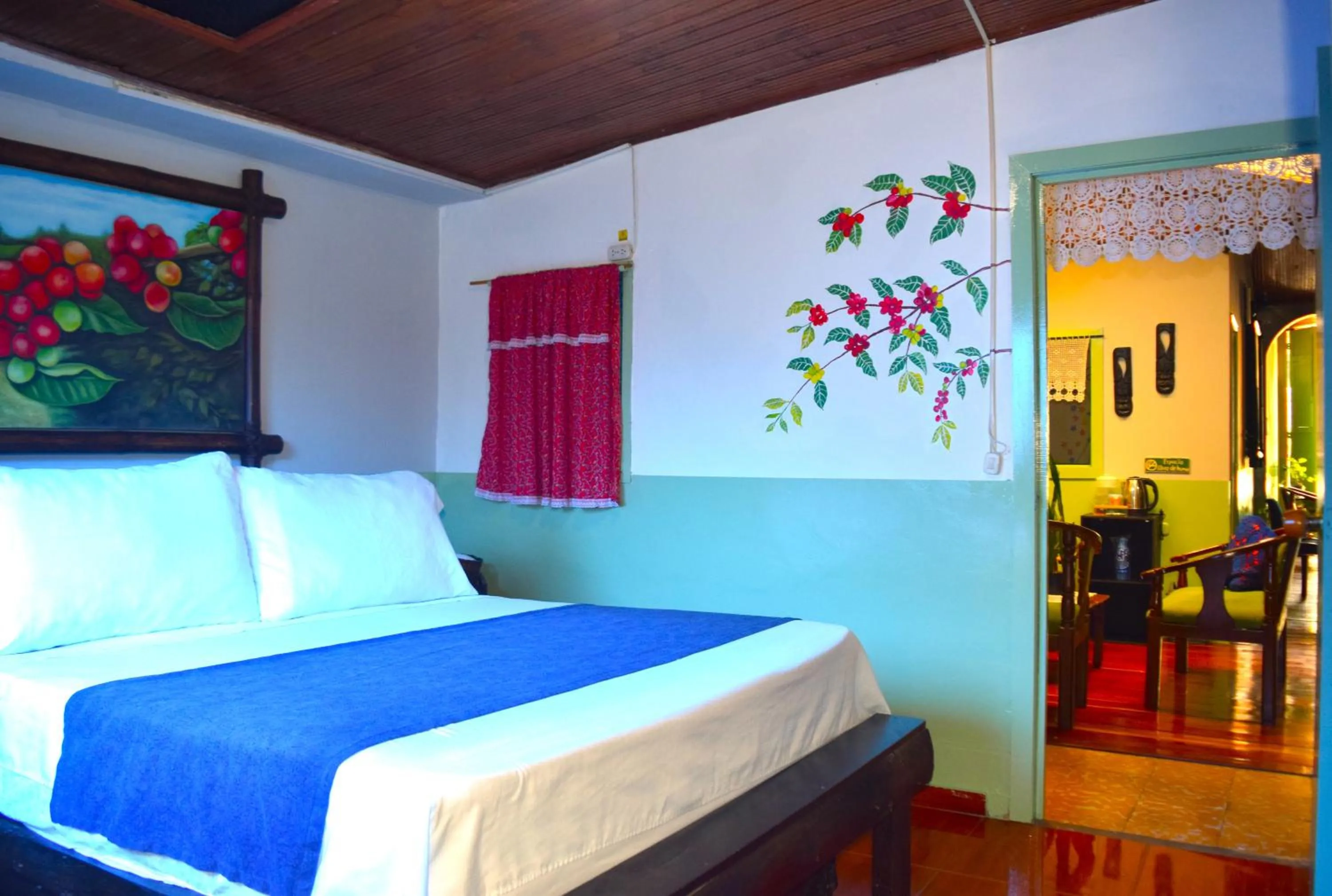 Bed in FILANDIA HOTEL