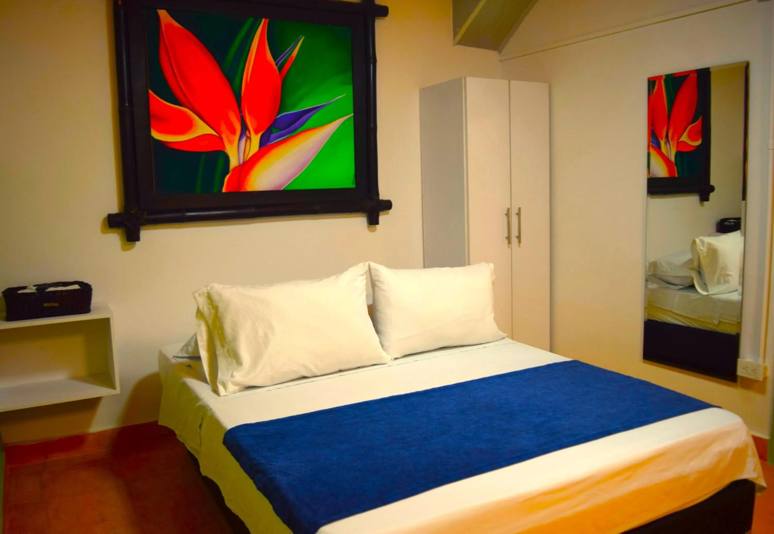 Bed in FILANDIA HOTEL