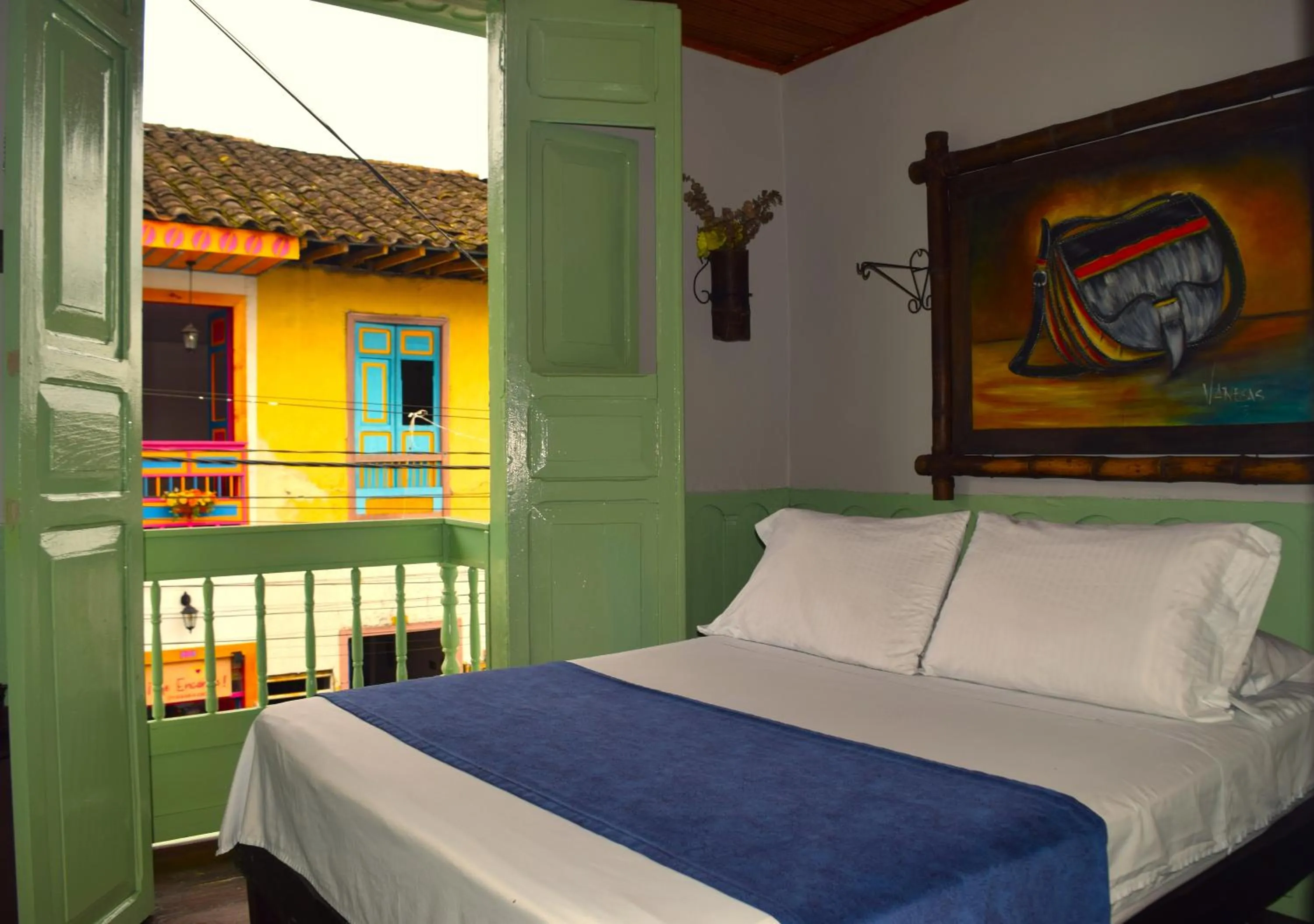 Bed in FILANDIA HOTEL