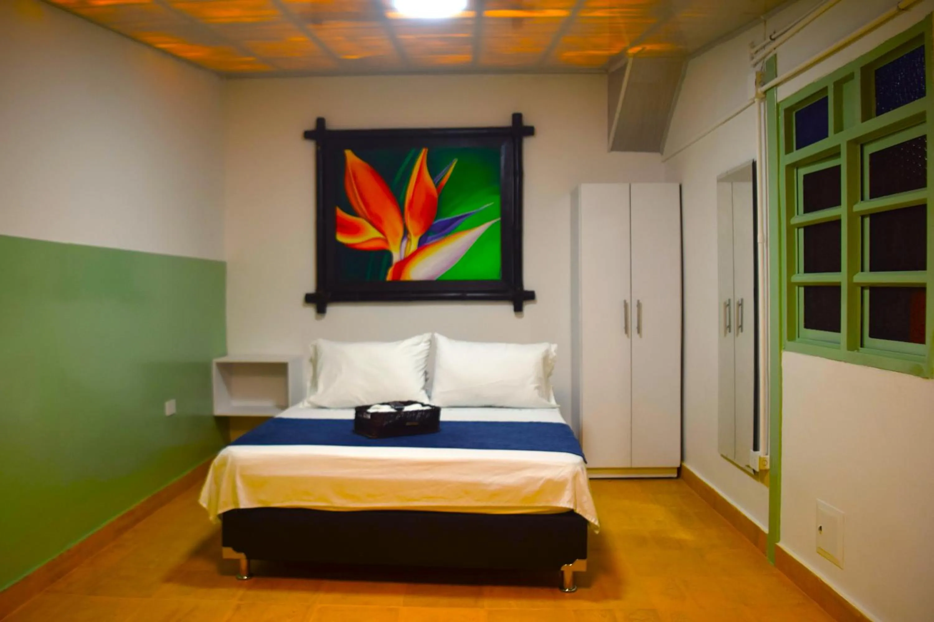 Bed in FILANDIA HOTEL