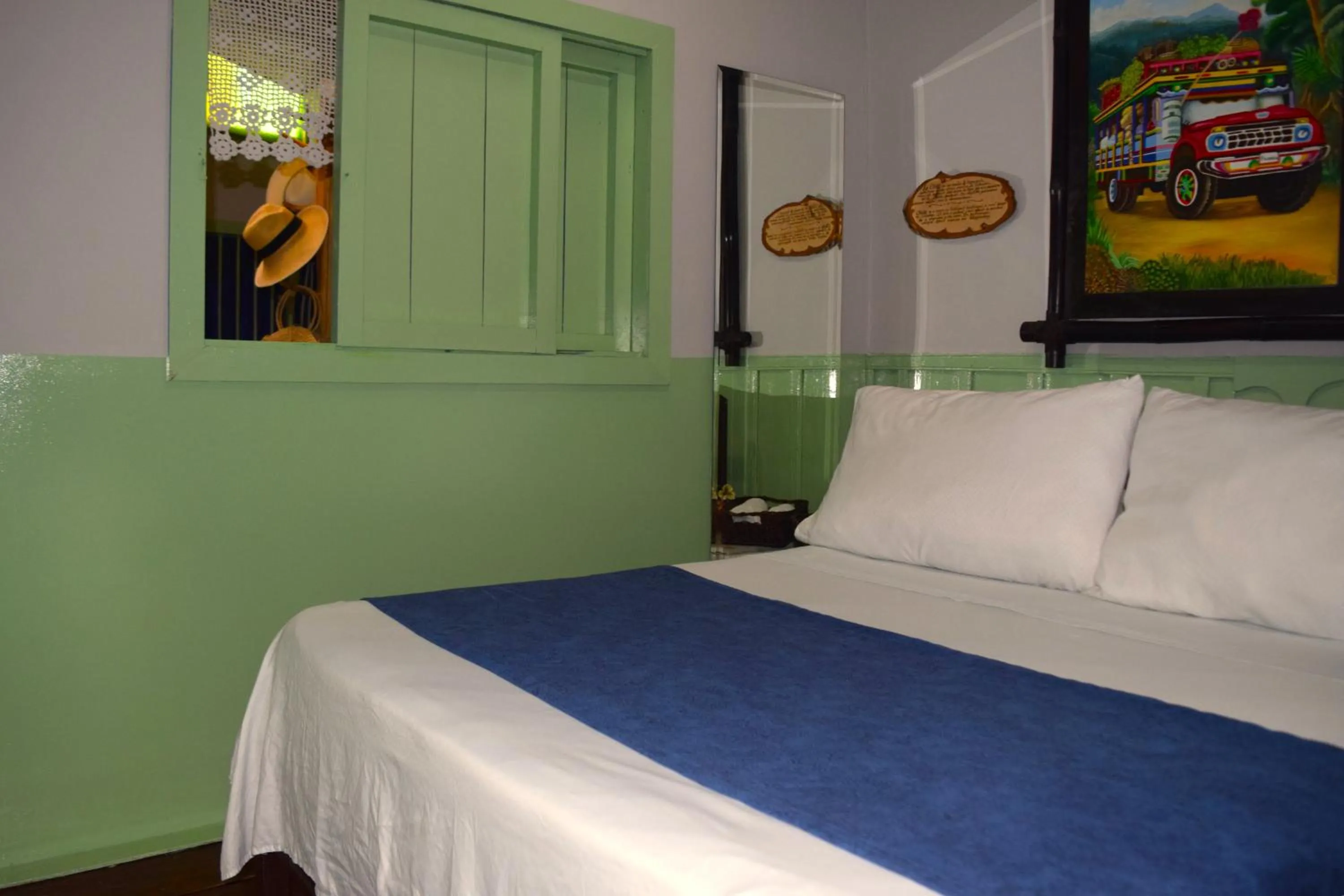 Bed in FILANDIA HOTEL