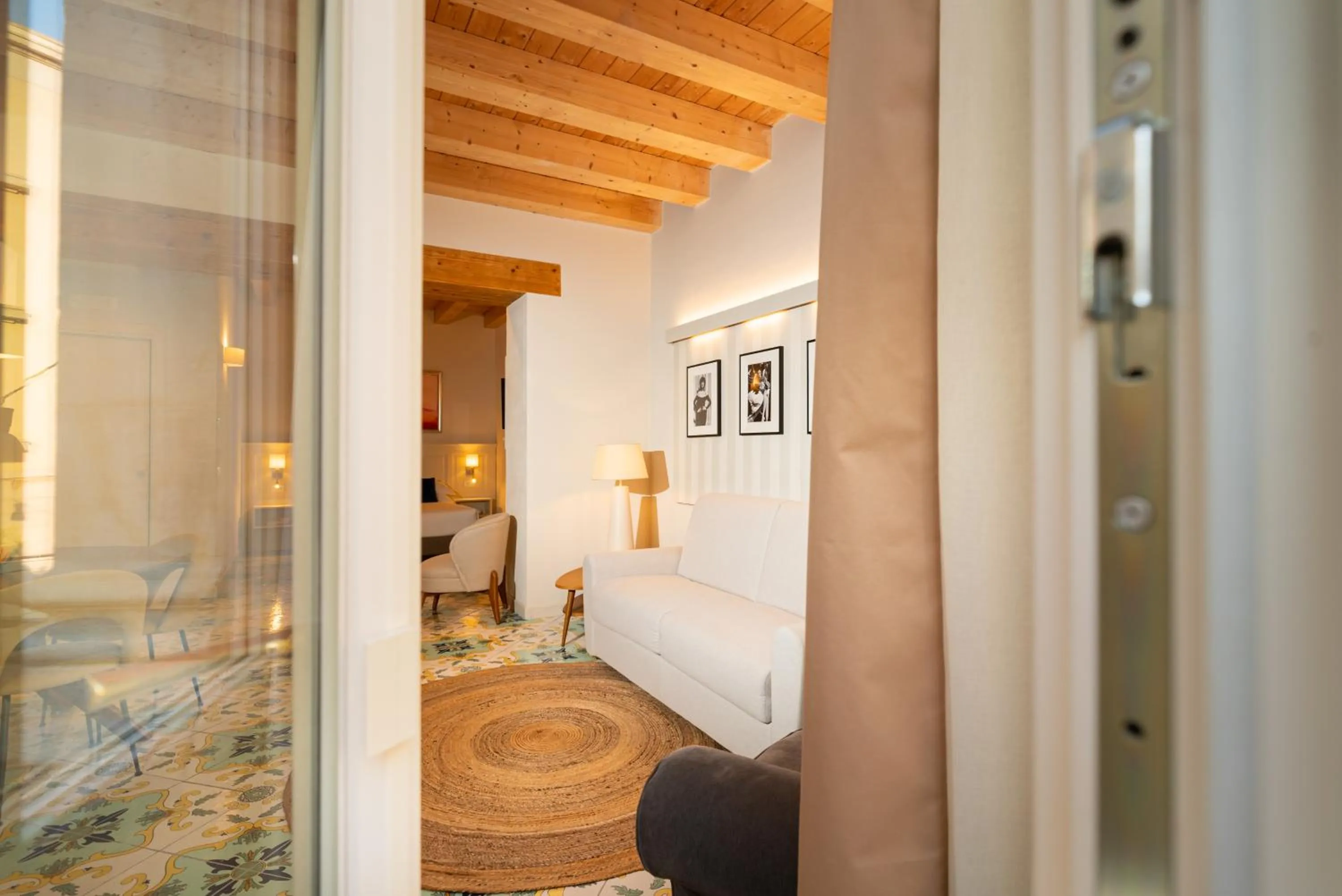 Living room, Bed in Fortaleza Charme House