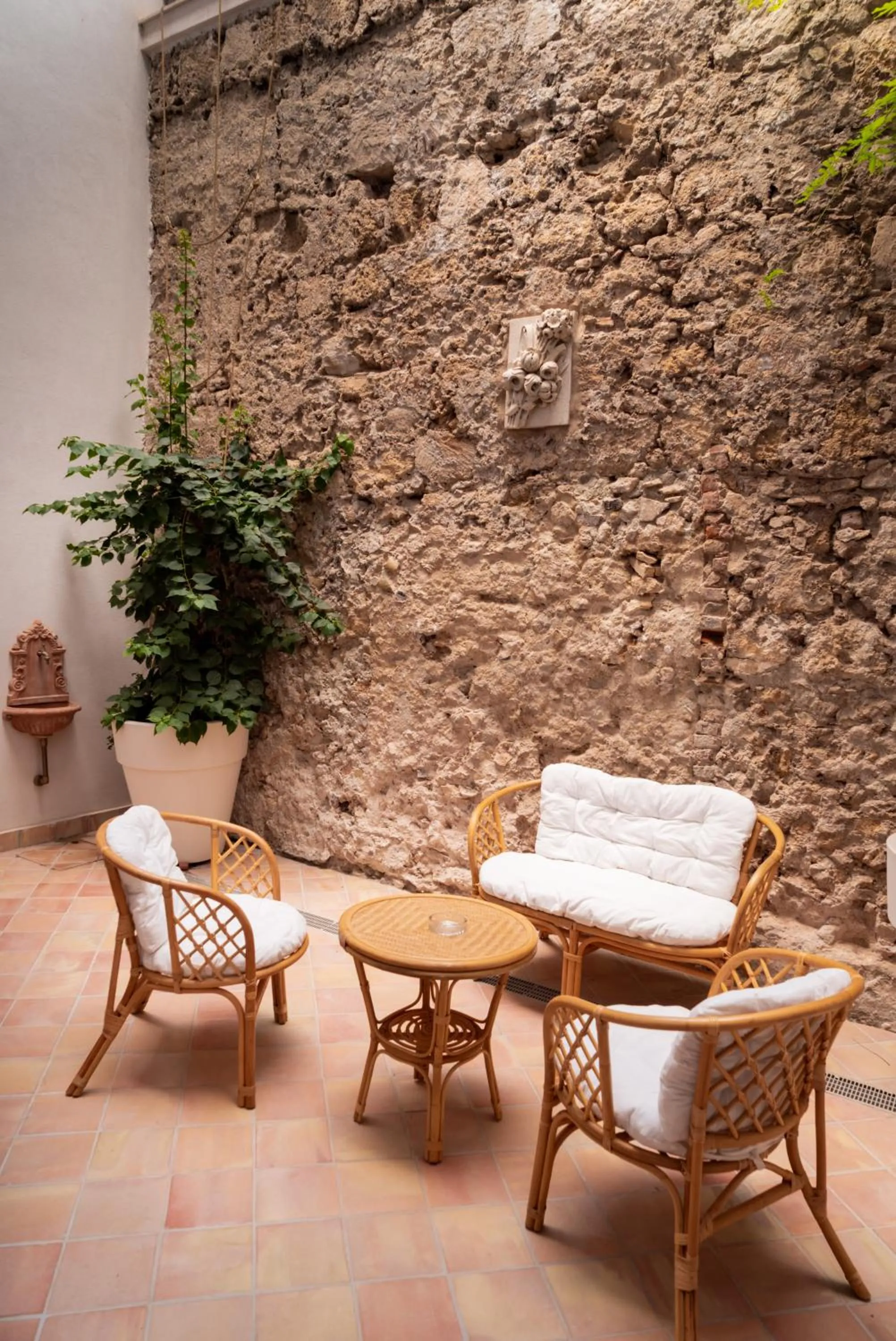 Decorative detail in Fortaleza Charme House