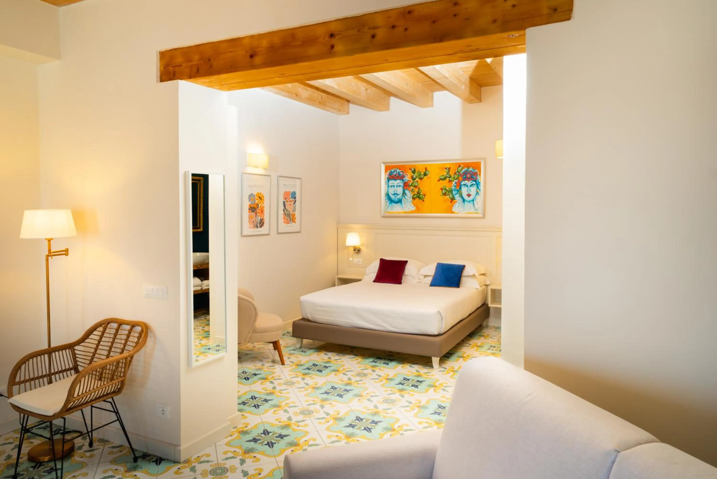 Bed in Fortaleza Charme House