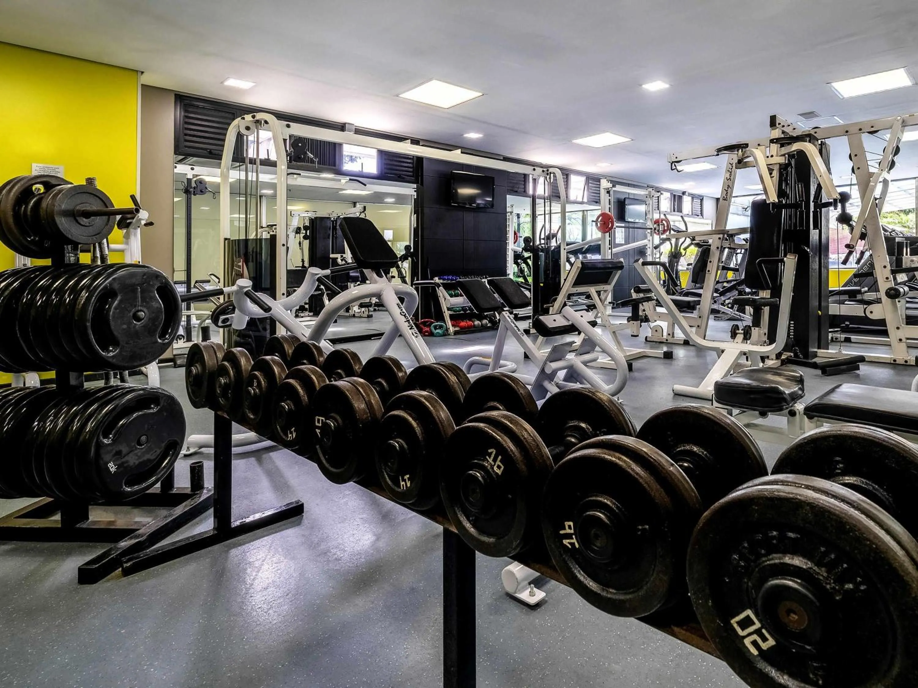 Fitness centre/facilities in Novotel Sao Paulo Center Norte