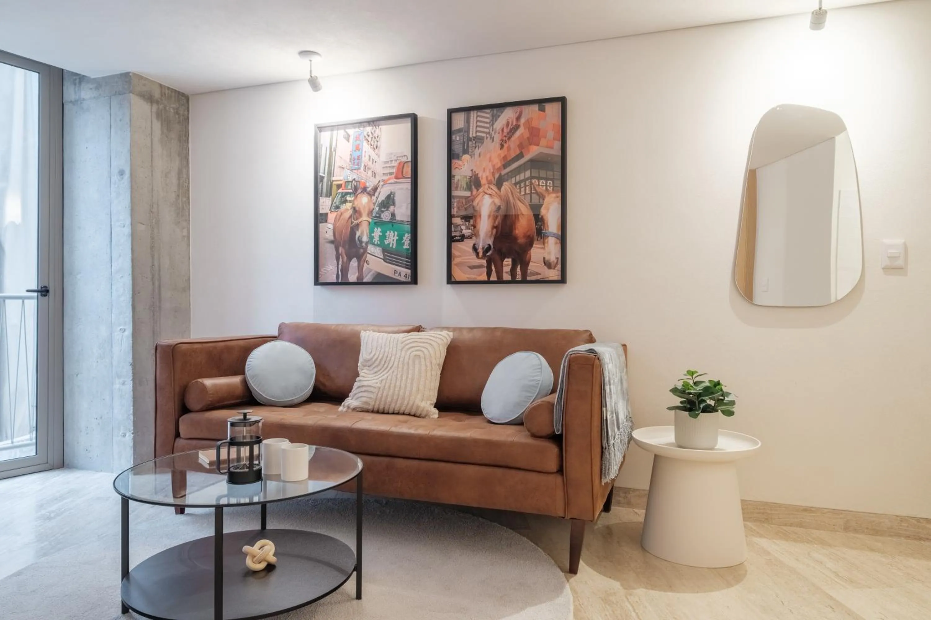 Living room in Nido Parque Mexico